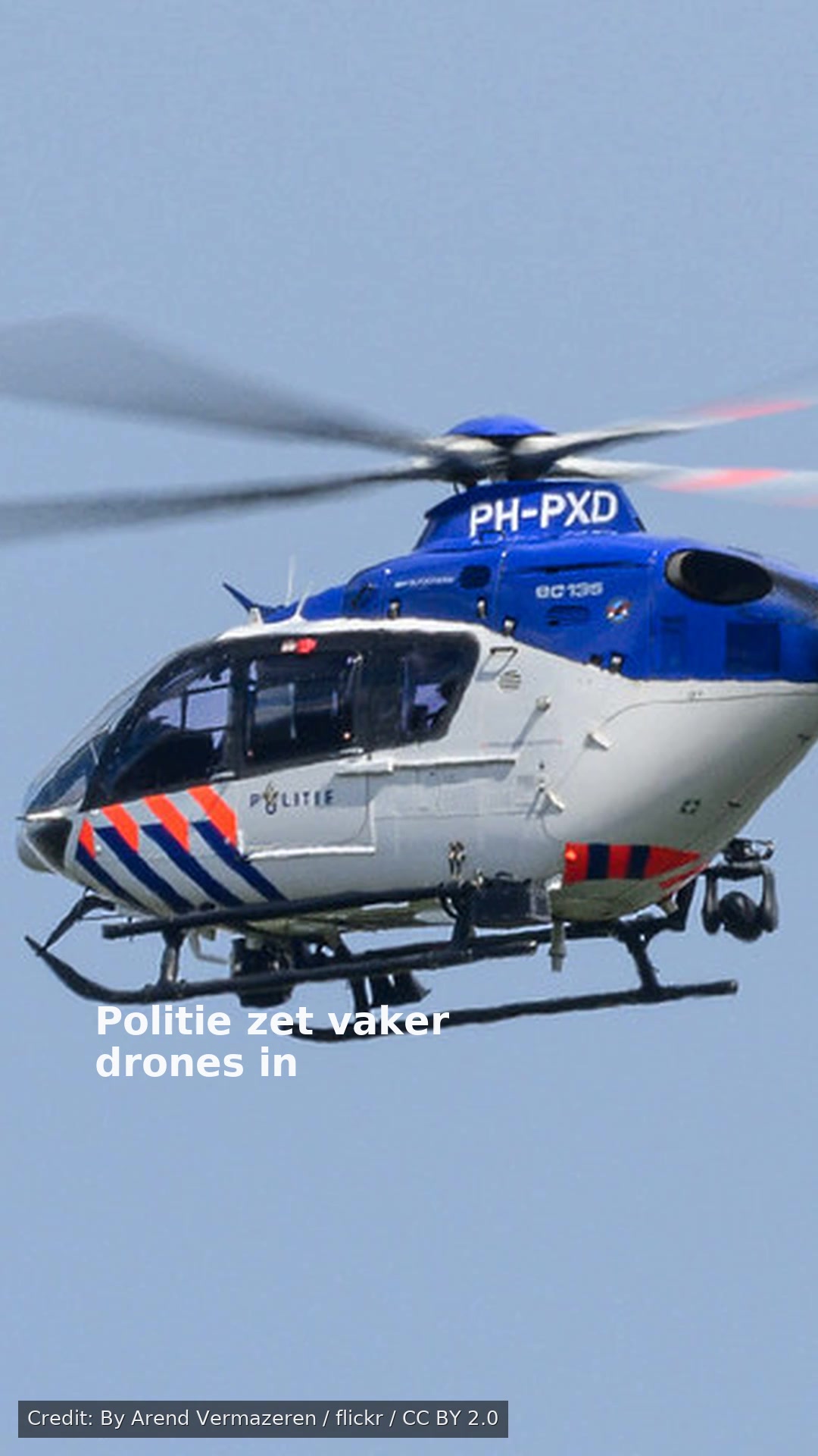 Politie zet vaker drones in