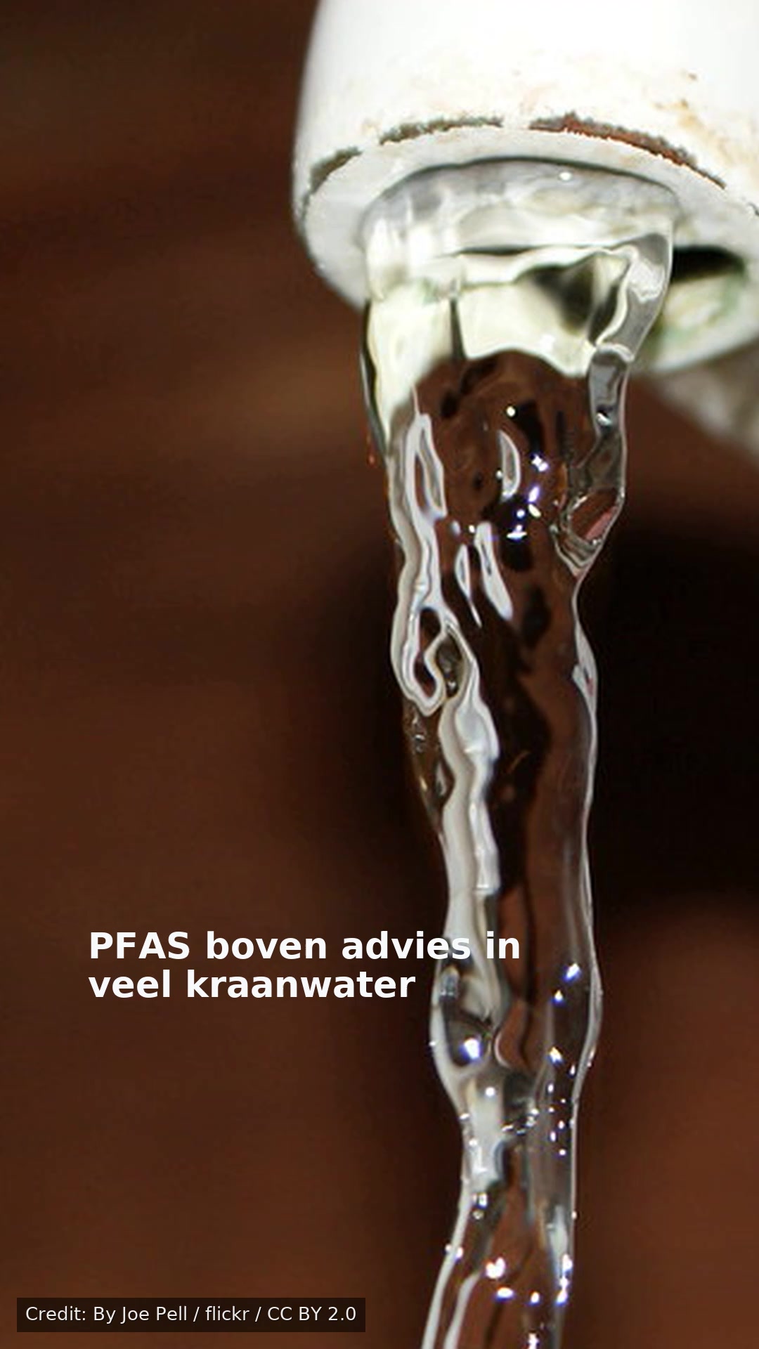 PFAS boven advies in veel kraanwater