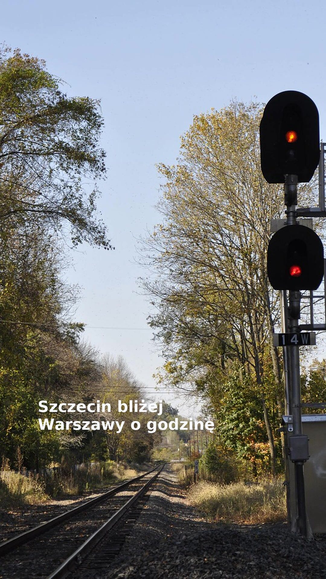 Szczecin bliżej Warszawy o godzinę