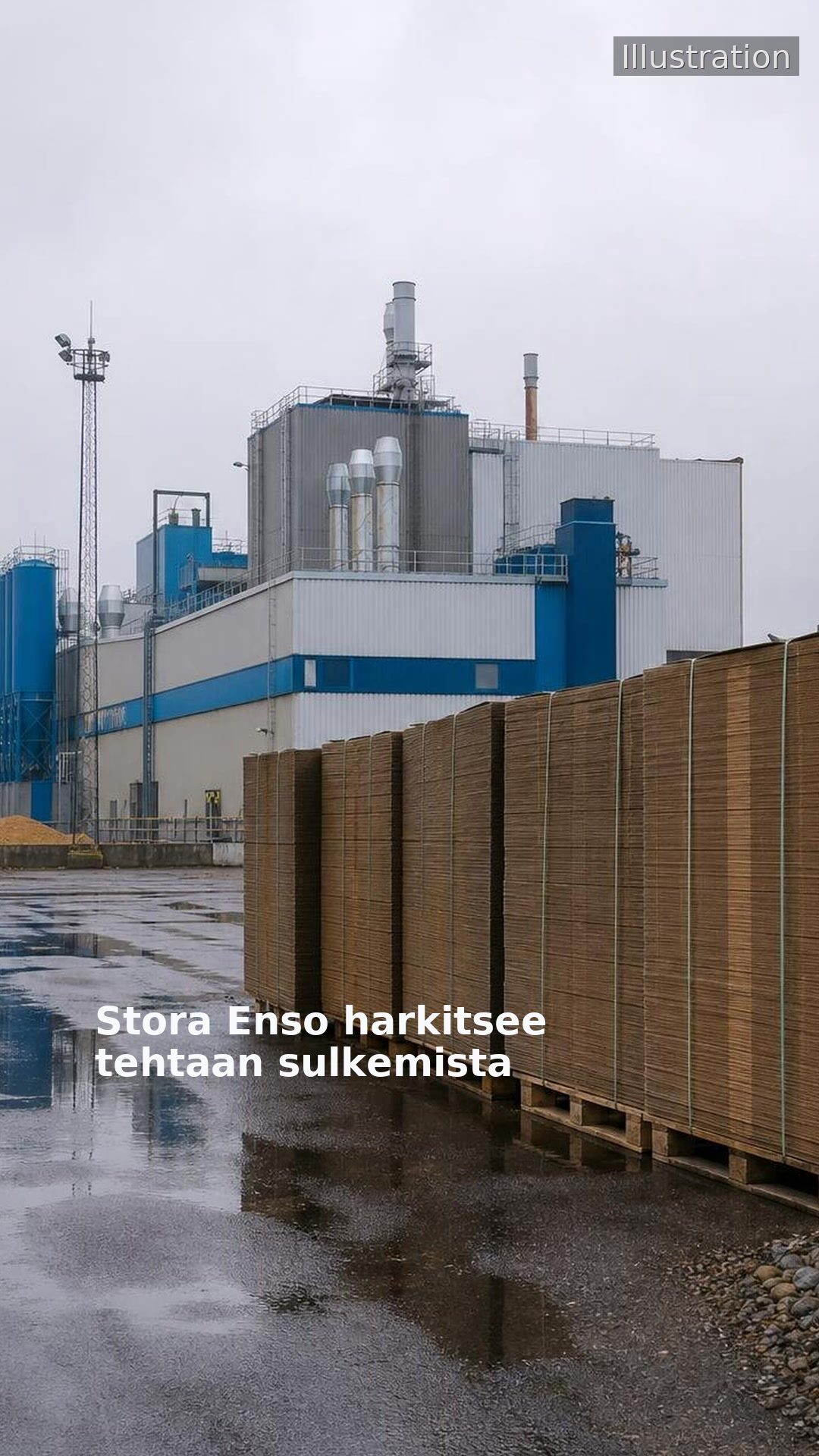 Stora Enso harkitsee tehtaan sulkemista