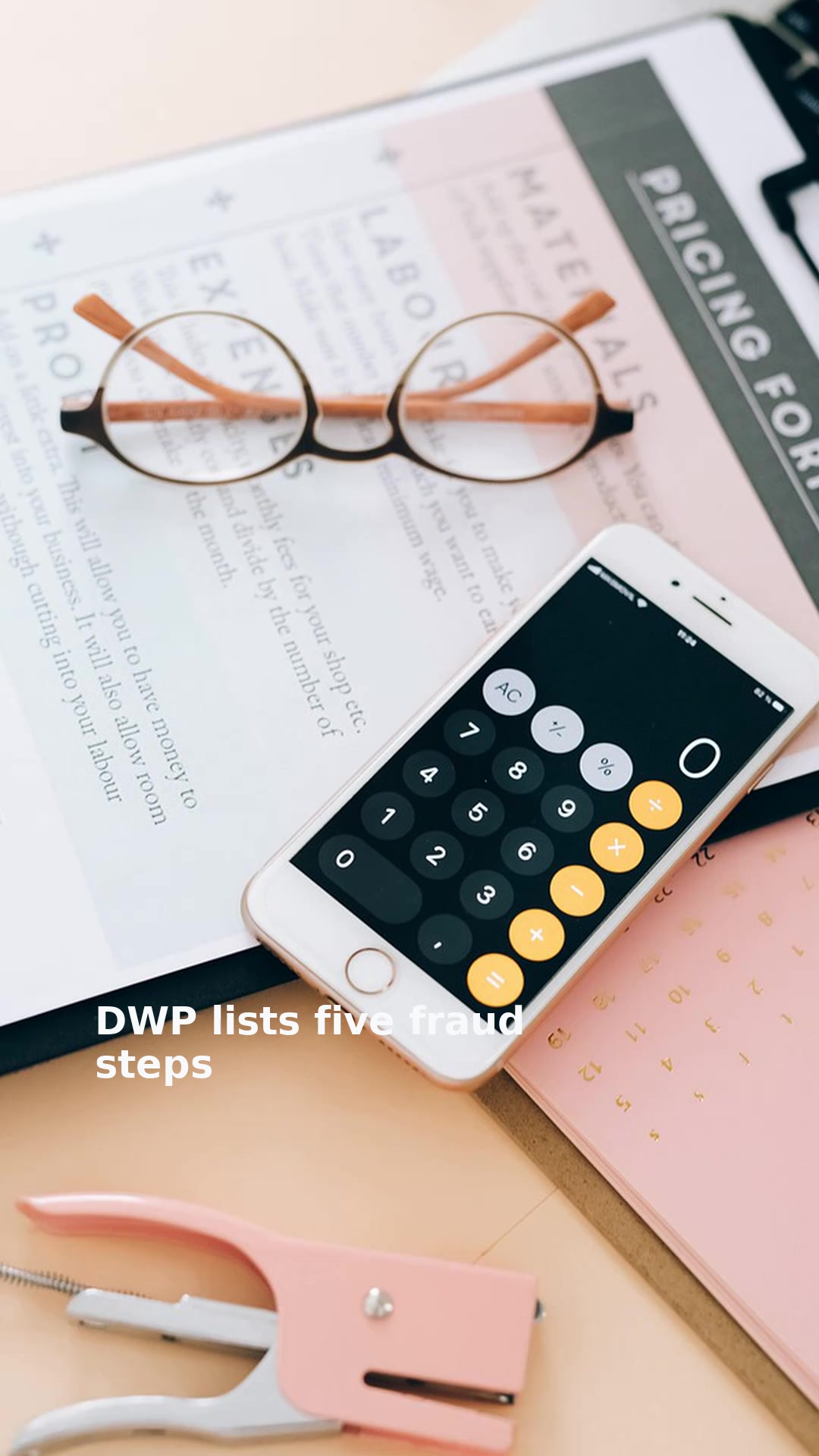 DWP lists five fraud steps