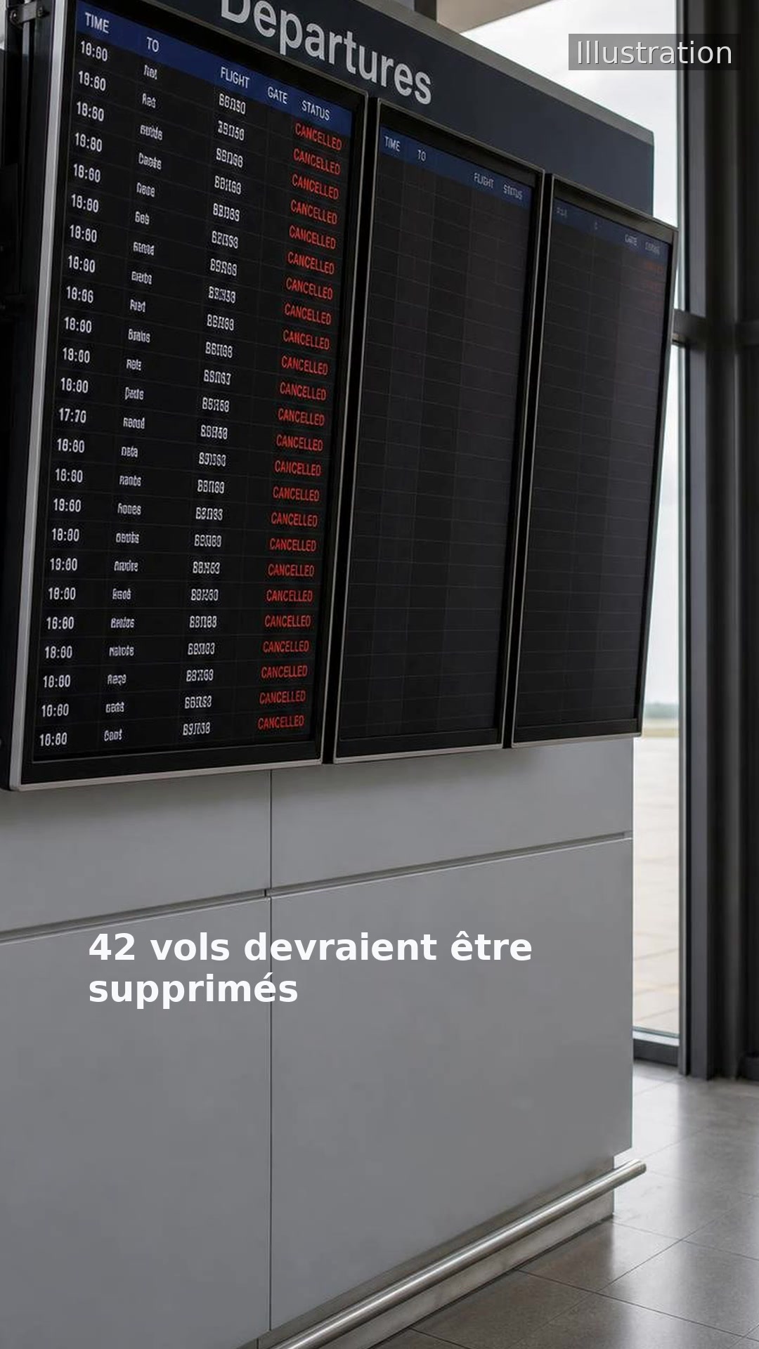 42 vols devraient être supprimés