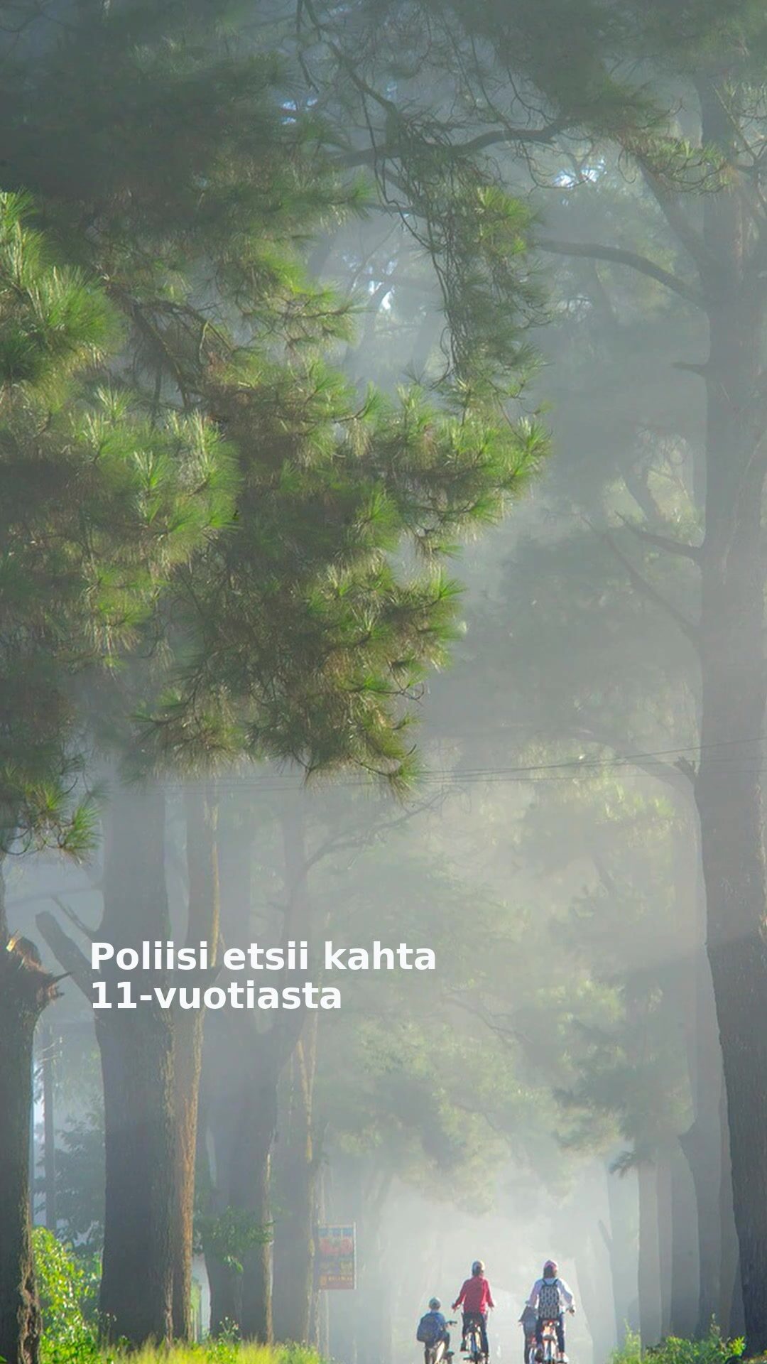 Poliisi etsii kahta 11-vuotiasta