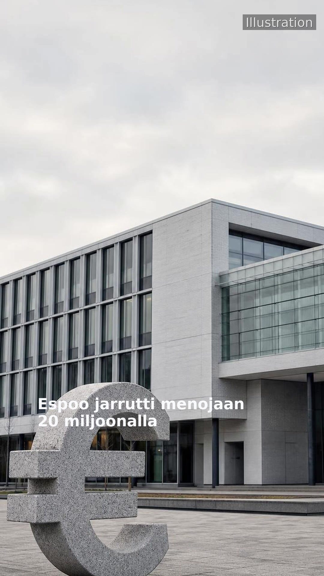 Espoo jarrutti menojaan 20 miljoonalla