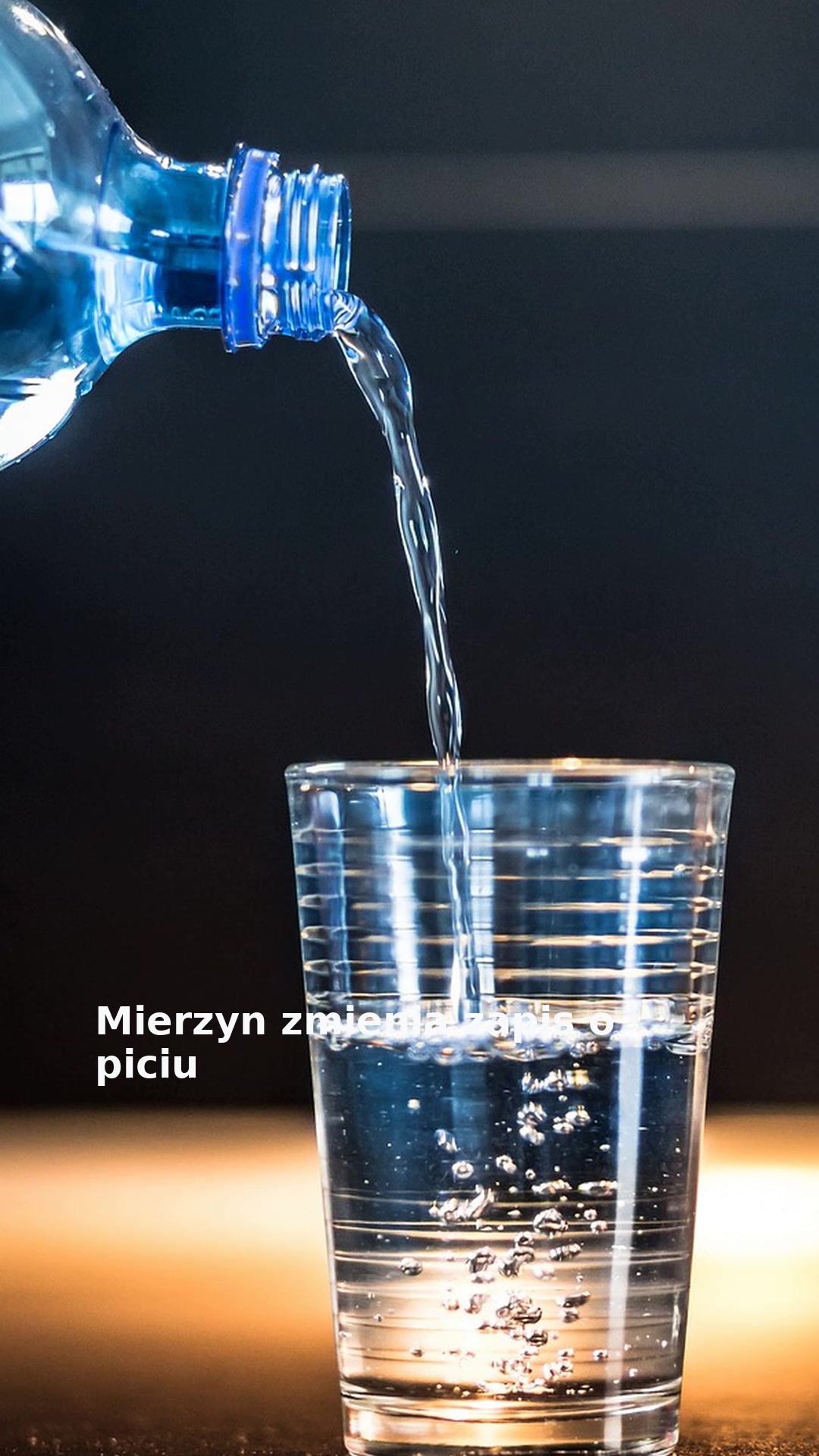 Mierzyn zmienia zapis o piciu