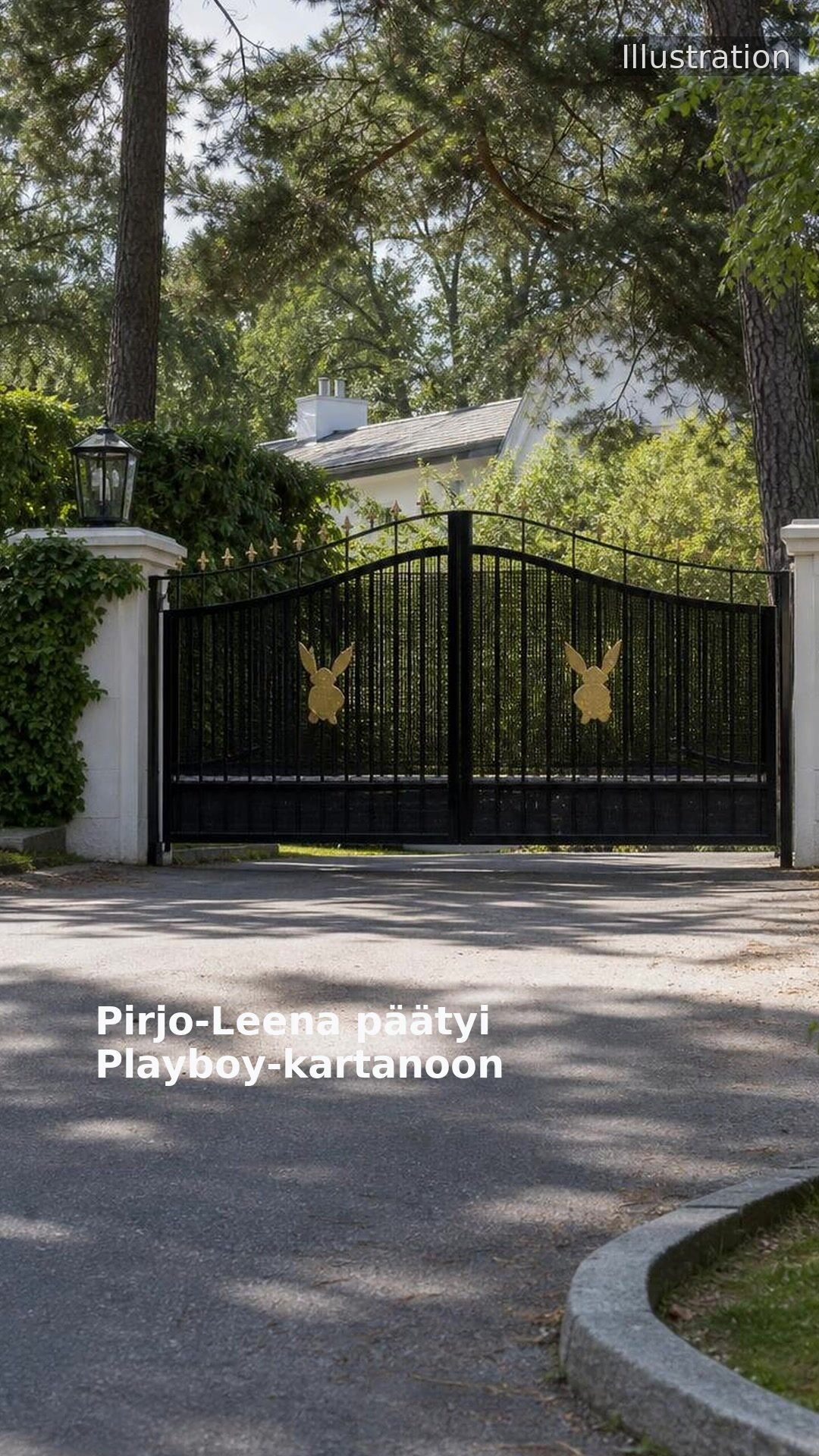 Pirjo-Leena päätyi Playboy-kartanoon