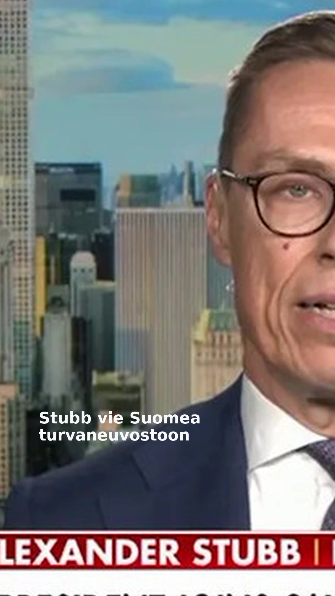 Stubb vie Suomea turvaneuvostoon
