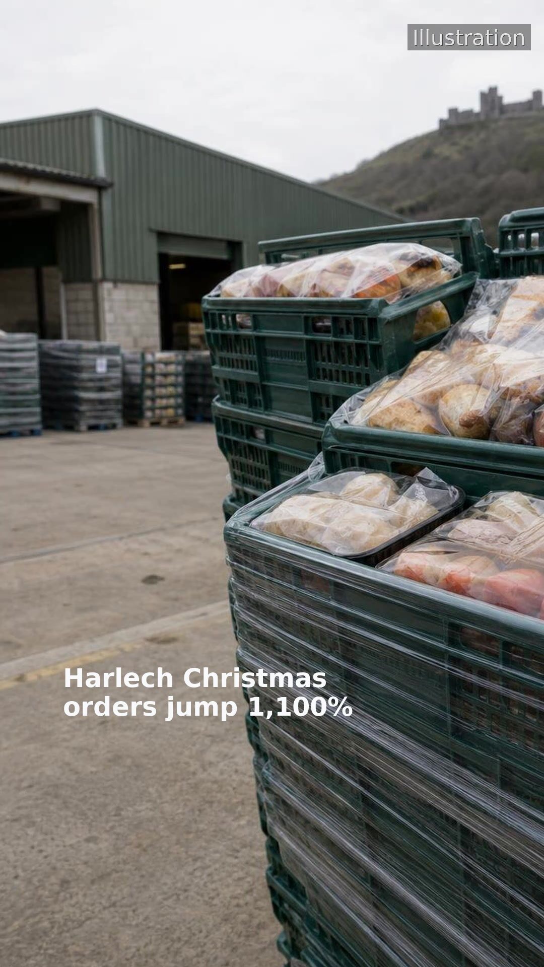 Harlech Christmas orders jump 1,100%