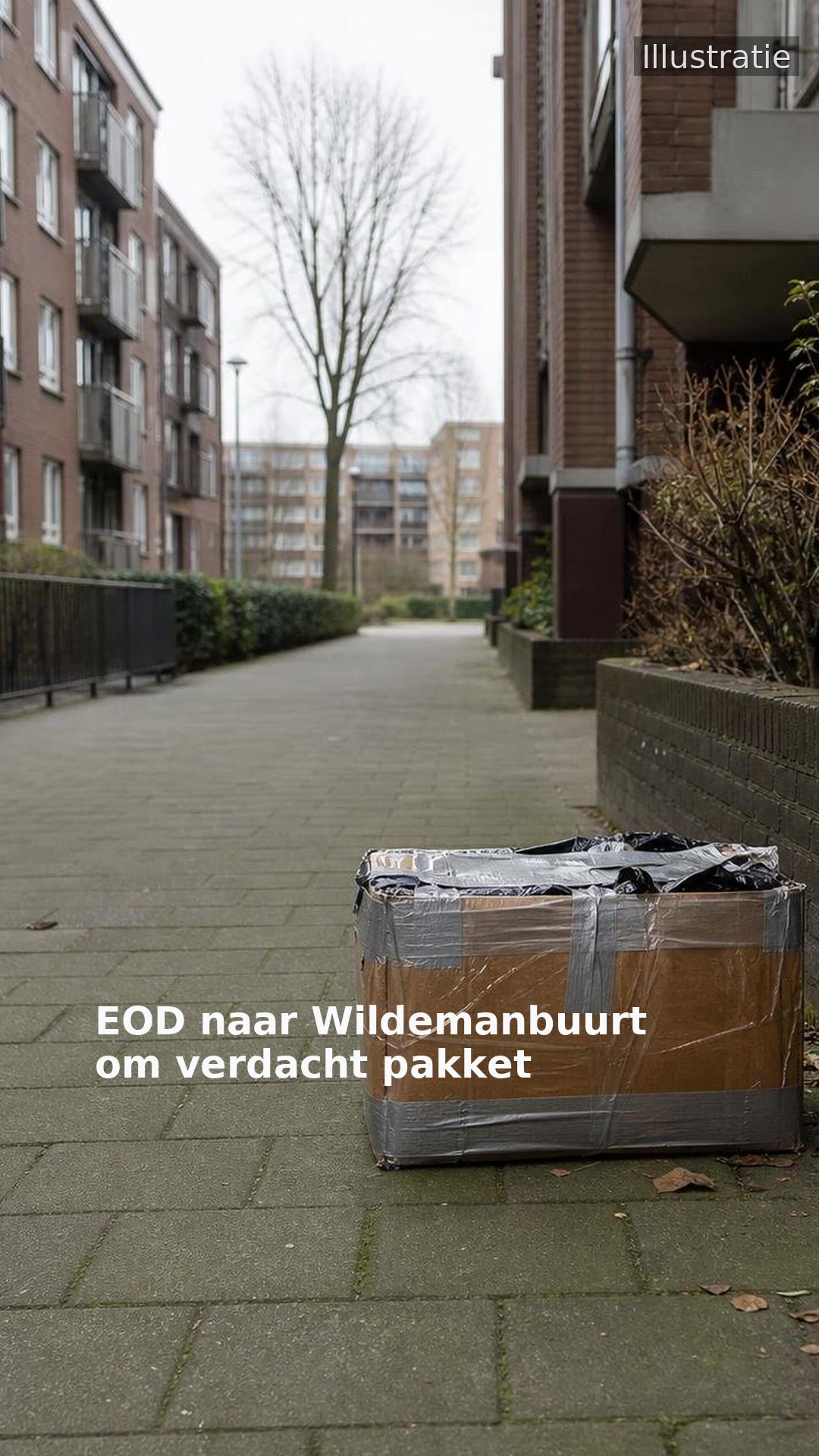 EOD naar Wildemanbuurt om verdacht pakket
