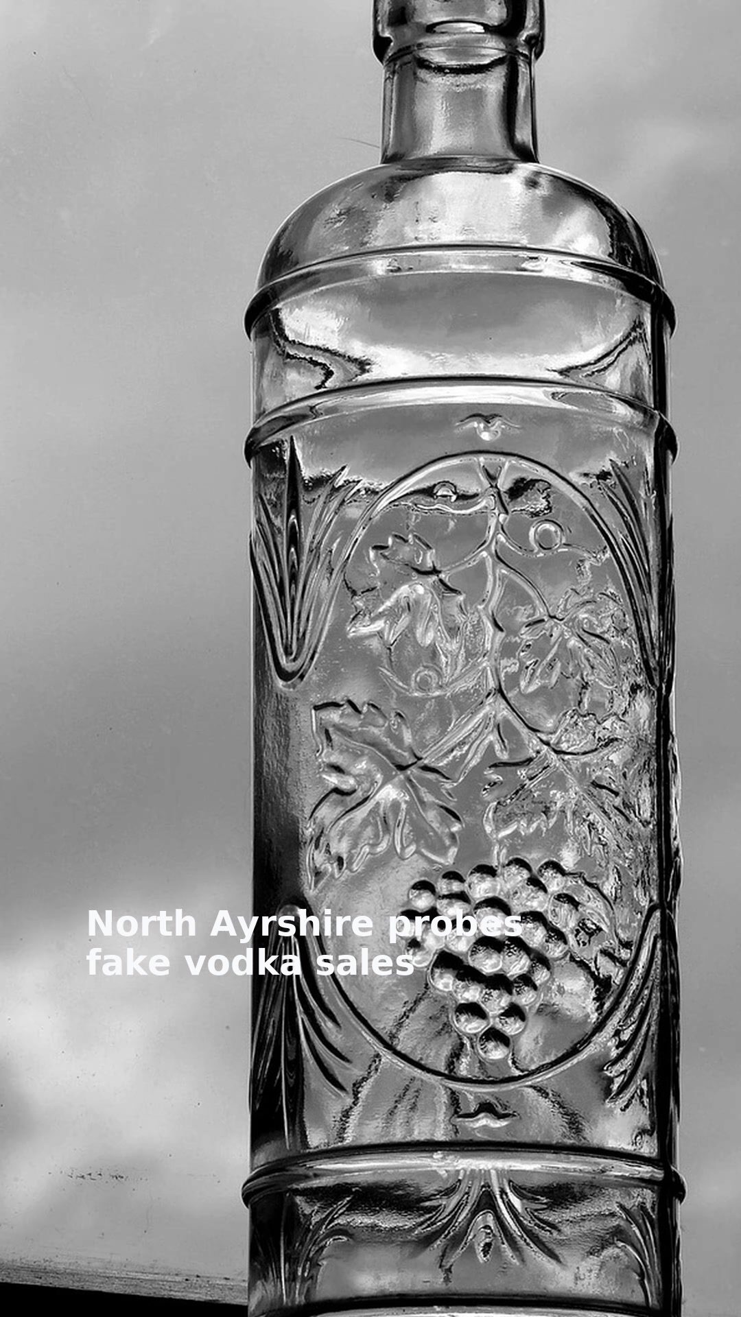 North Ayrshire probes fake vodka sales