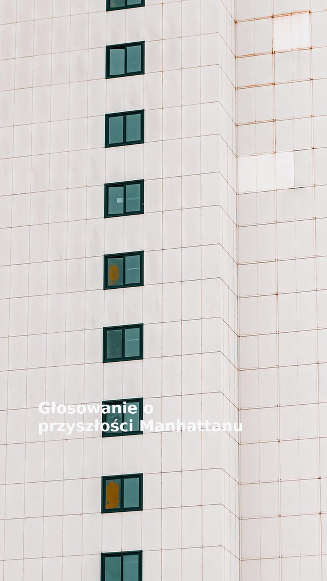 Głosowanie o przyszłości Manhattanu