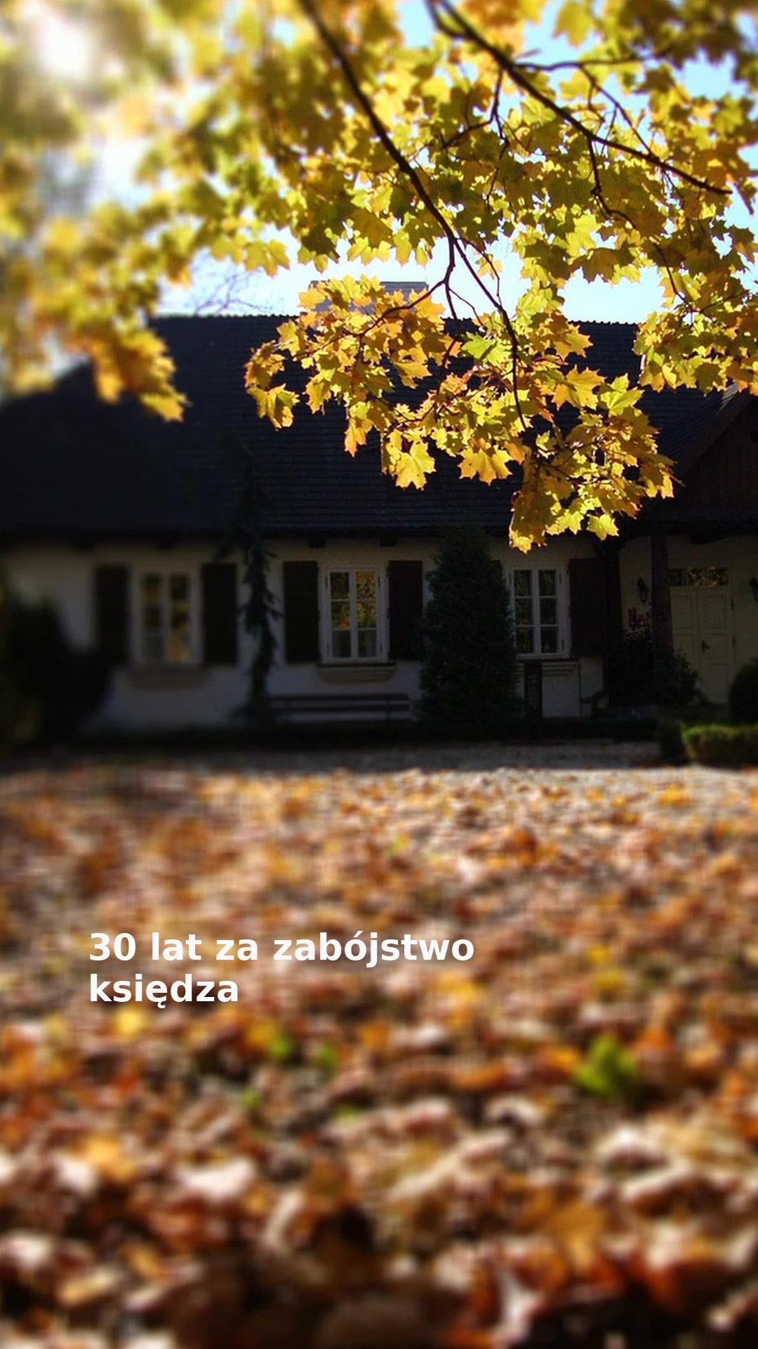 30 lat za zabójstwo księdza