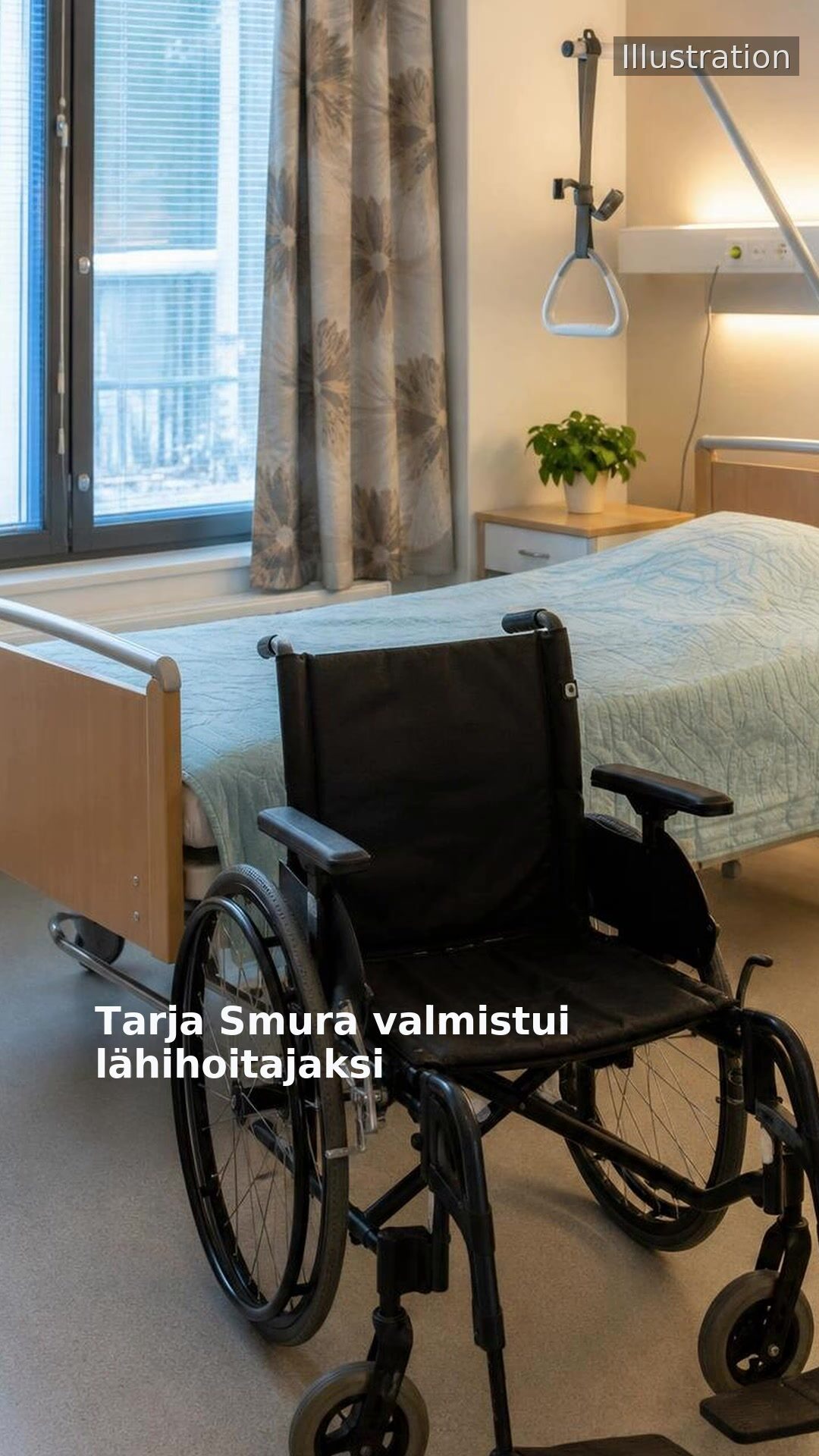 Tarja Smura valmistui lähihoitajaksi