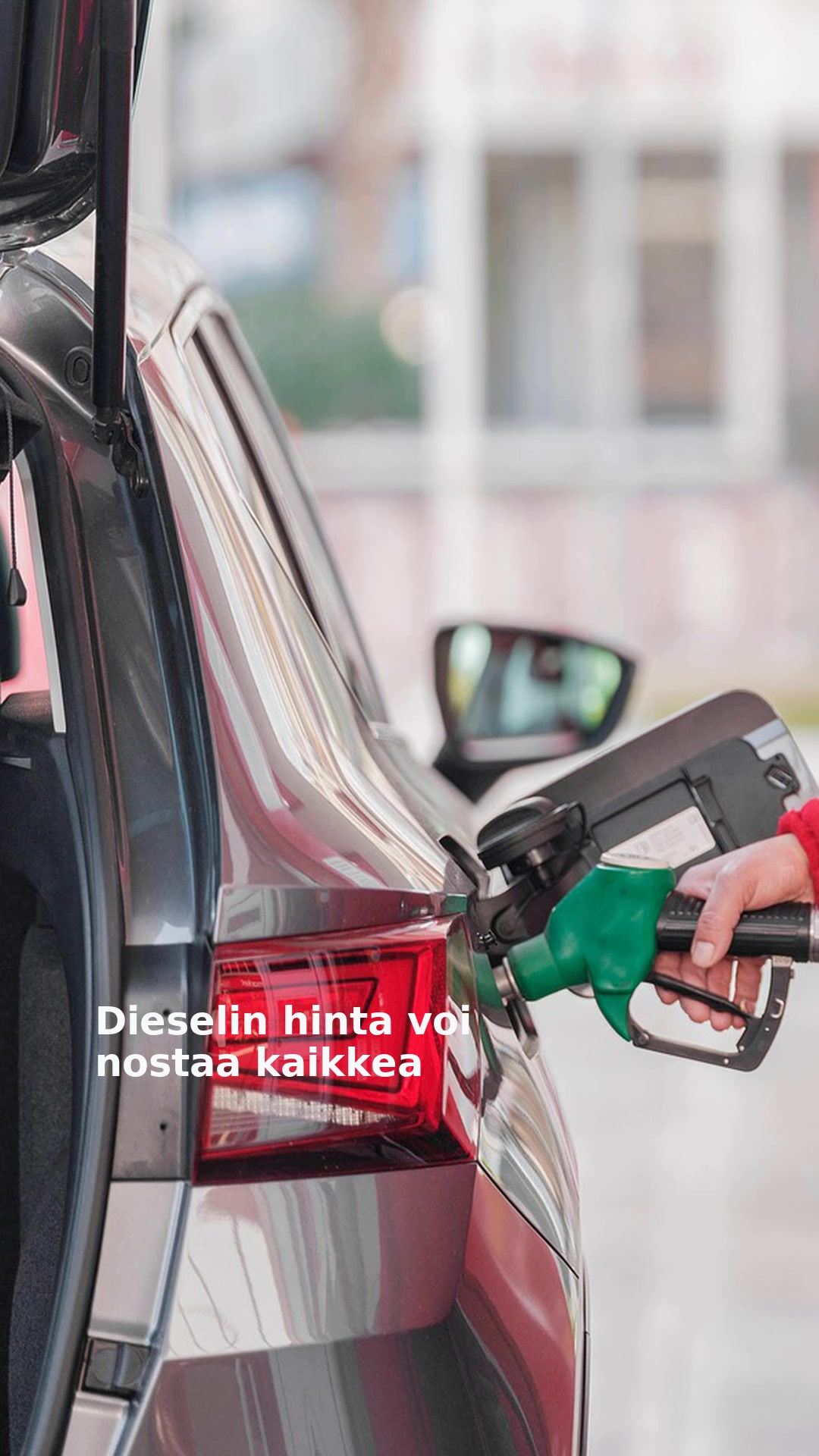 Dieselin hinta voi nostaa kaikkea