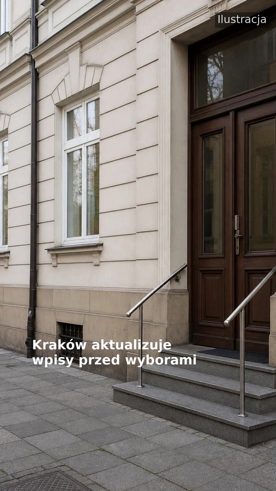 Kraków aktualizuje wpisy przed wyborami