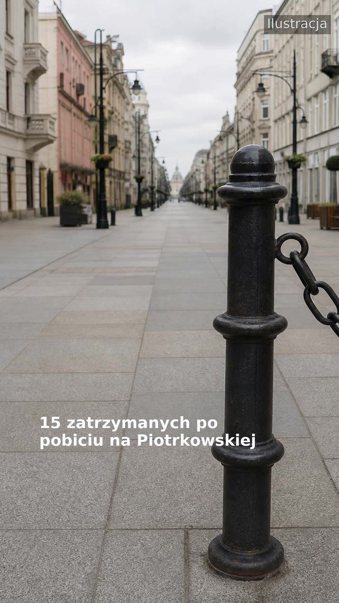 15 zatrzymanych po pobiciu na Piotrkowskiej