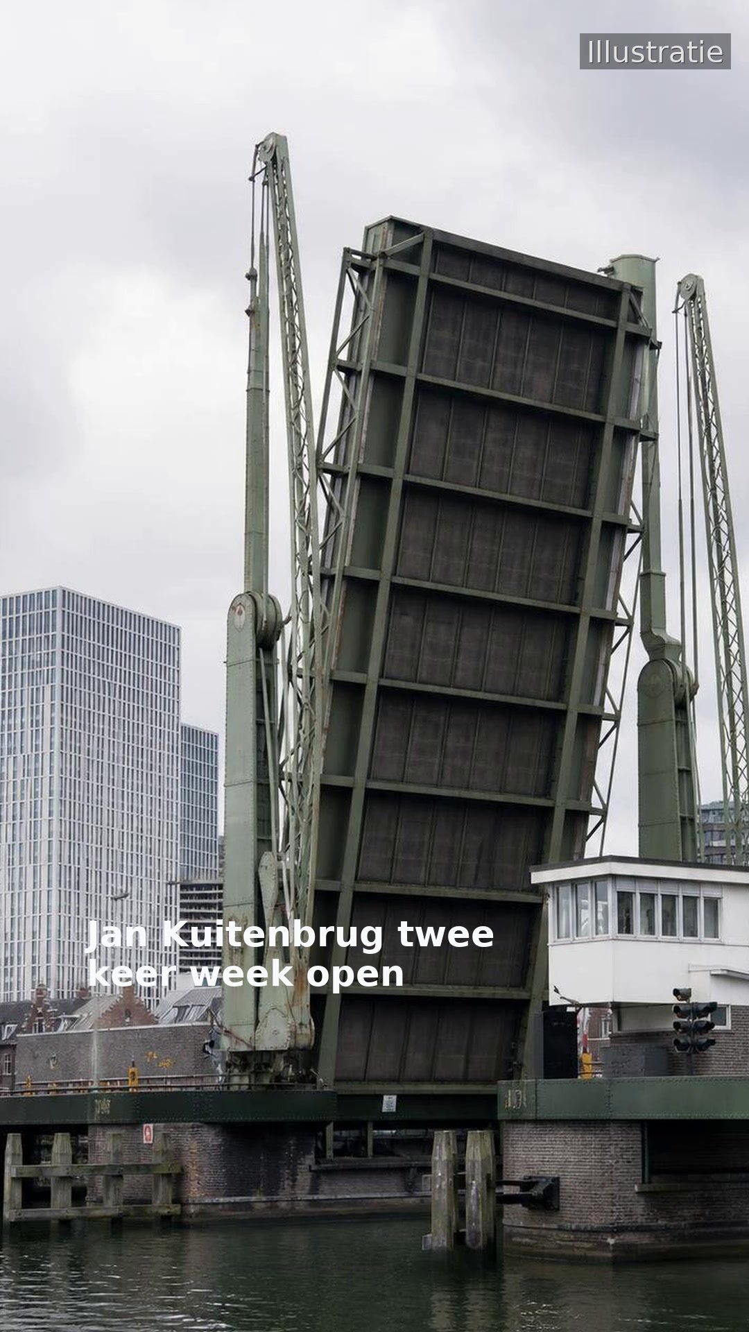 Jan Kuitenbrug twee keer week open