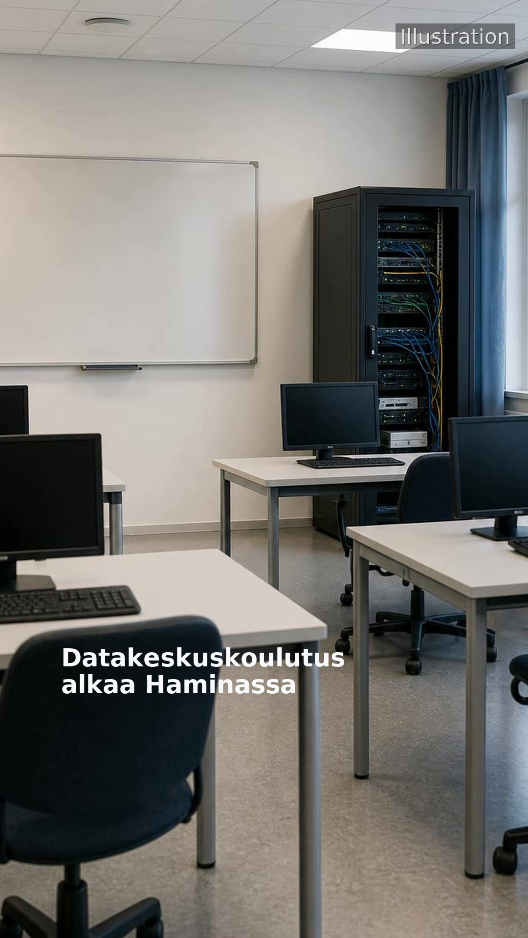 Datakeskuskoulutus alkaa Haminassa