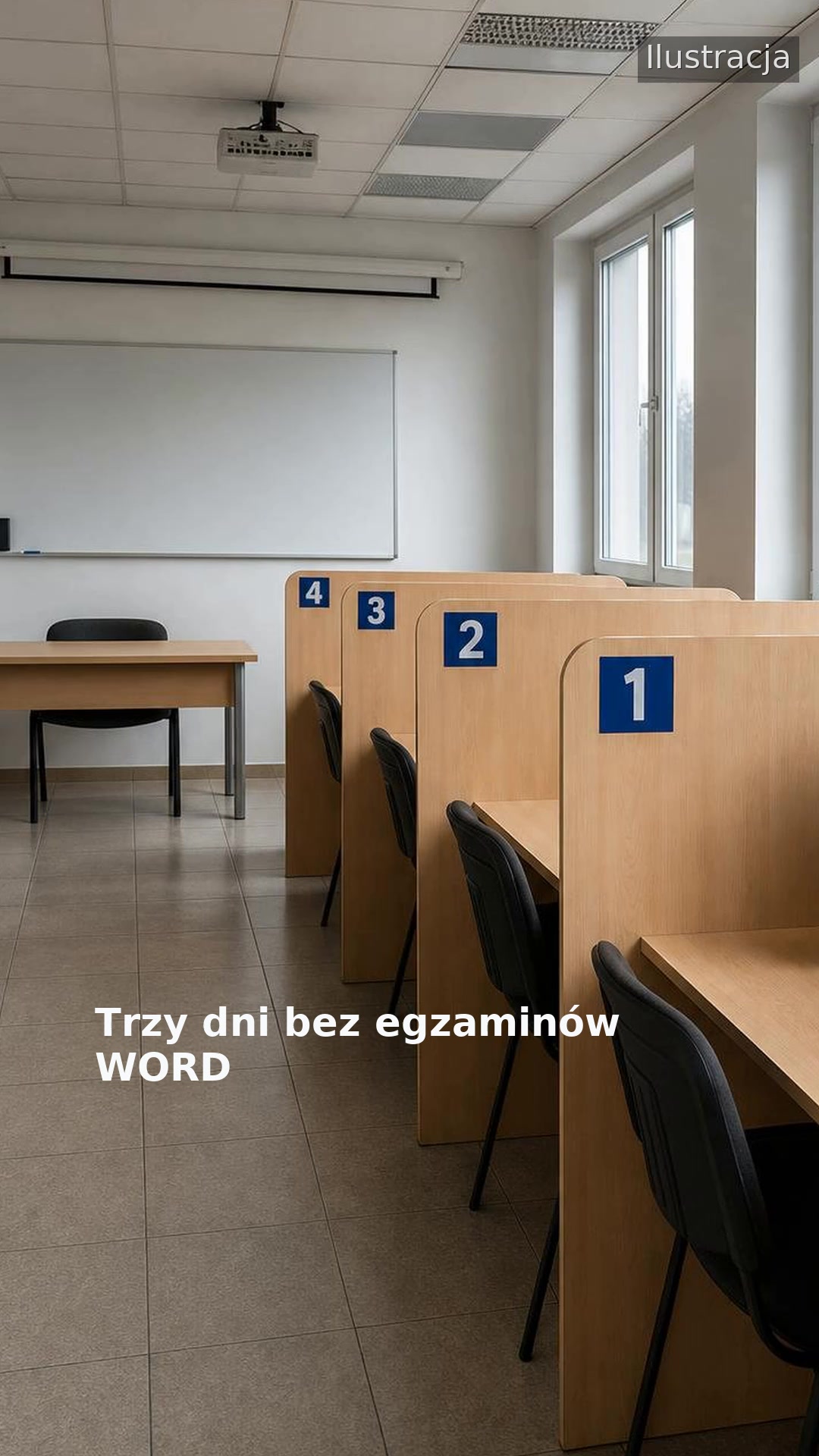 Trzy dni bez egzaminów WORD