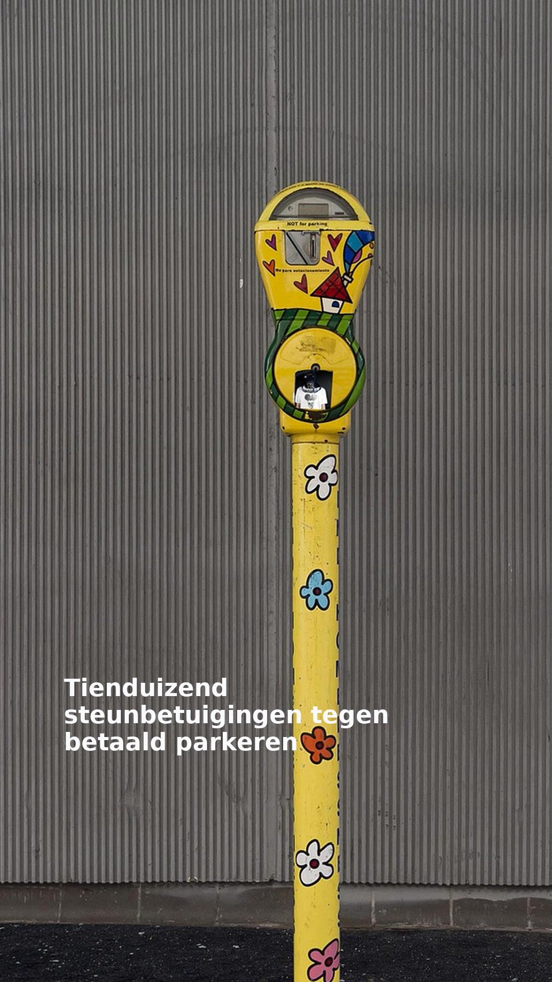 Tienduizend steunbetuigingen tegen betaald parkeren