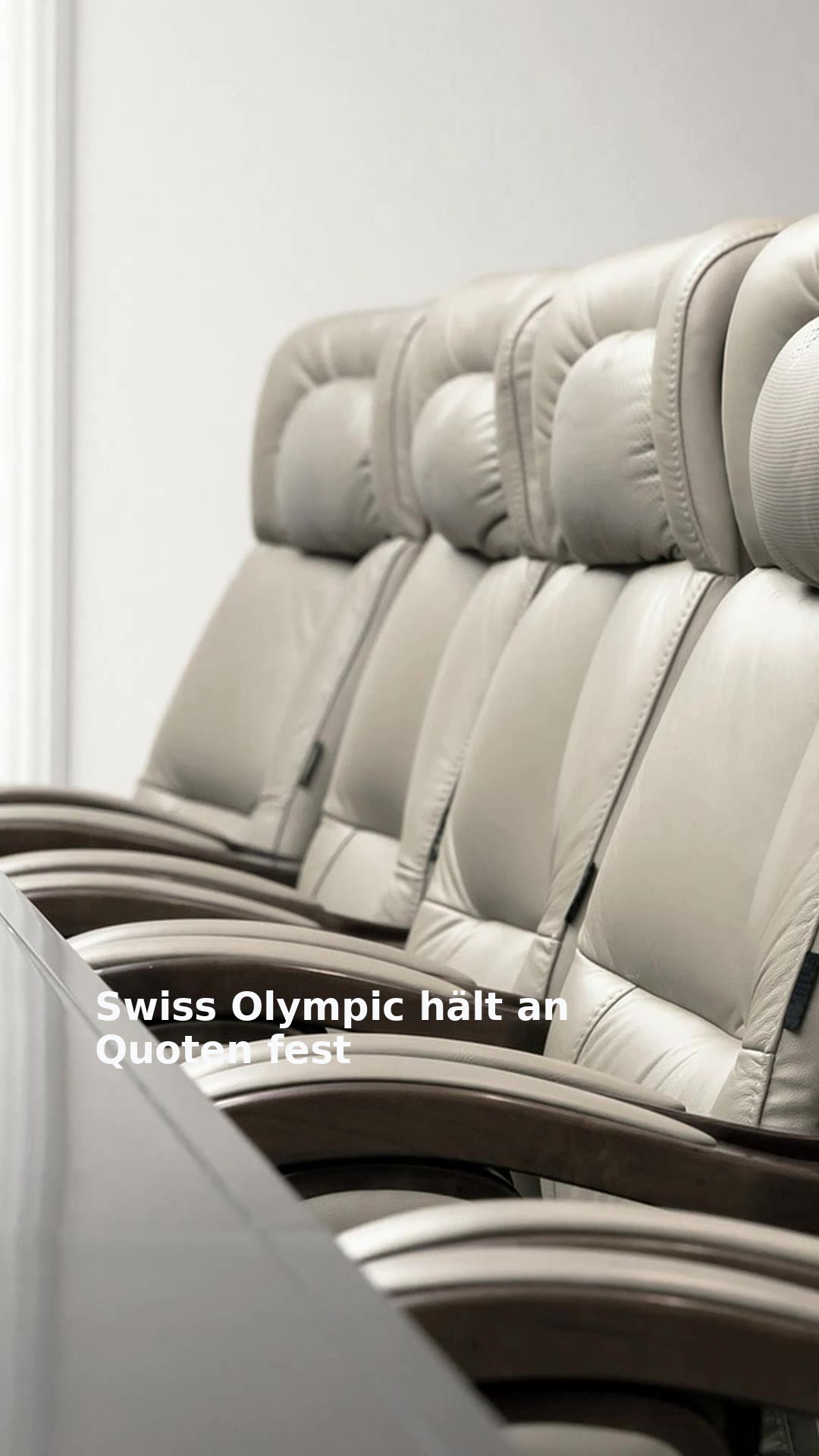 Swiss Olympic hält an Quoten fest