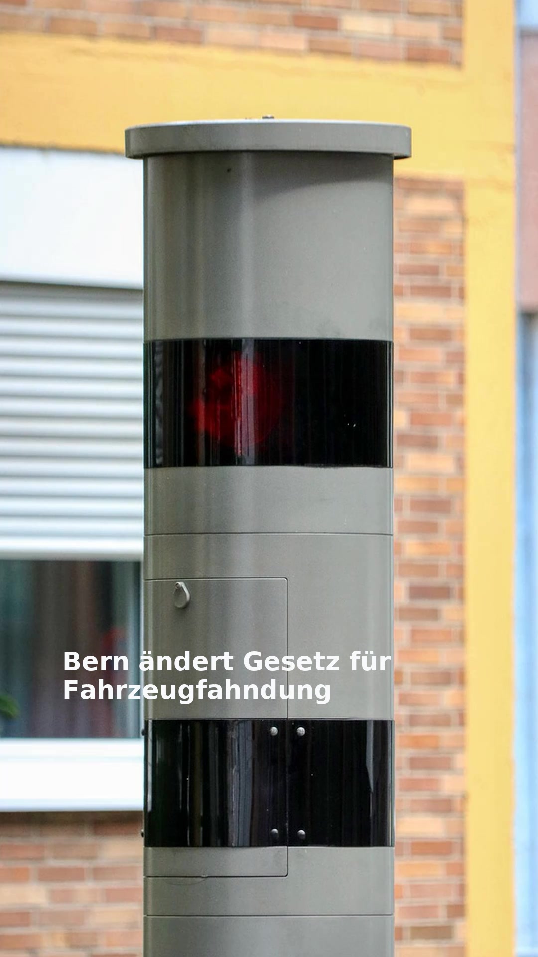 Bern ändert Gesetz für Fahrzeugfahndung