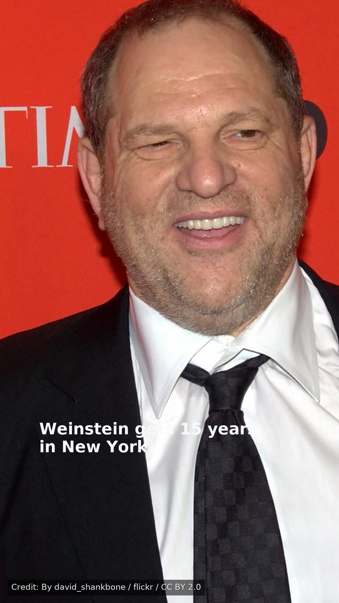 Weinstein gets 15 years in New York