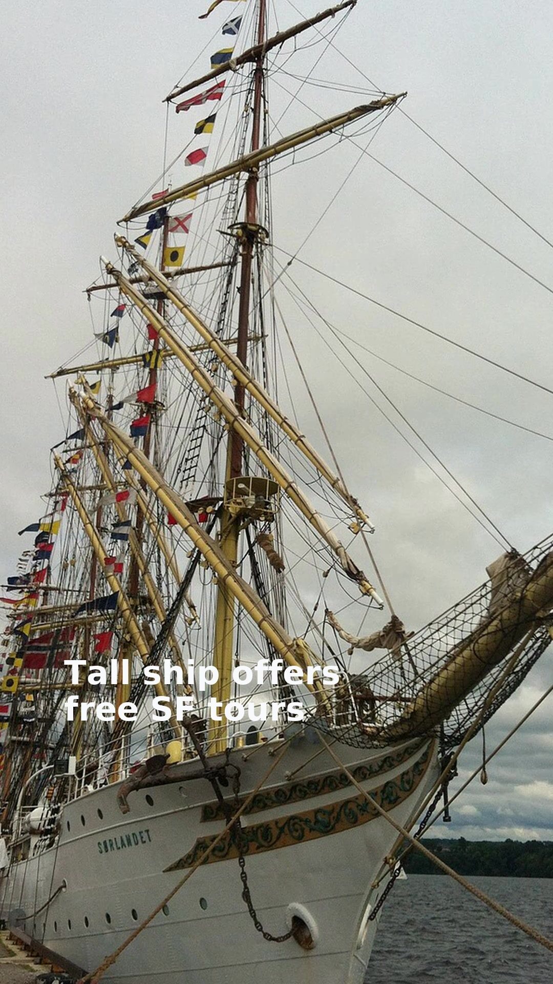Tall ship offers free SF tours