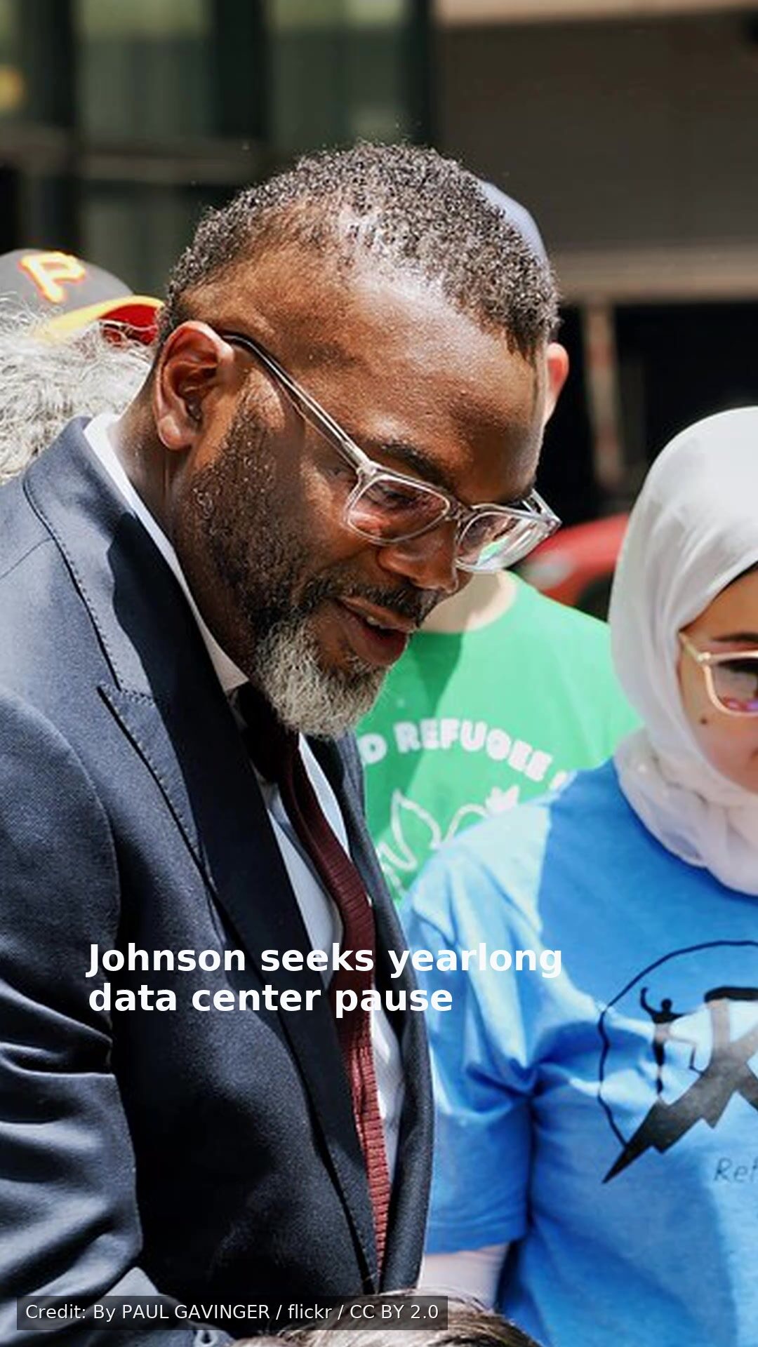 Johnson seeks yearlong data center pause