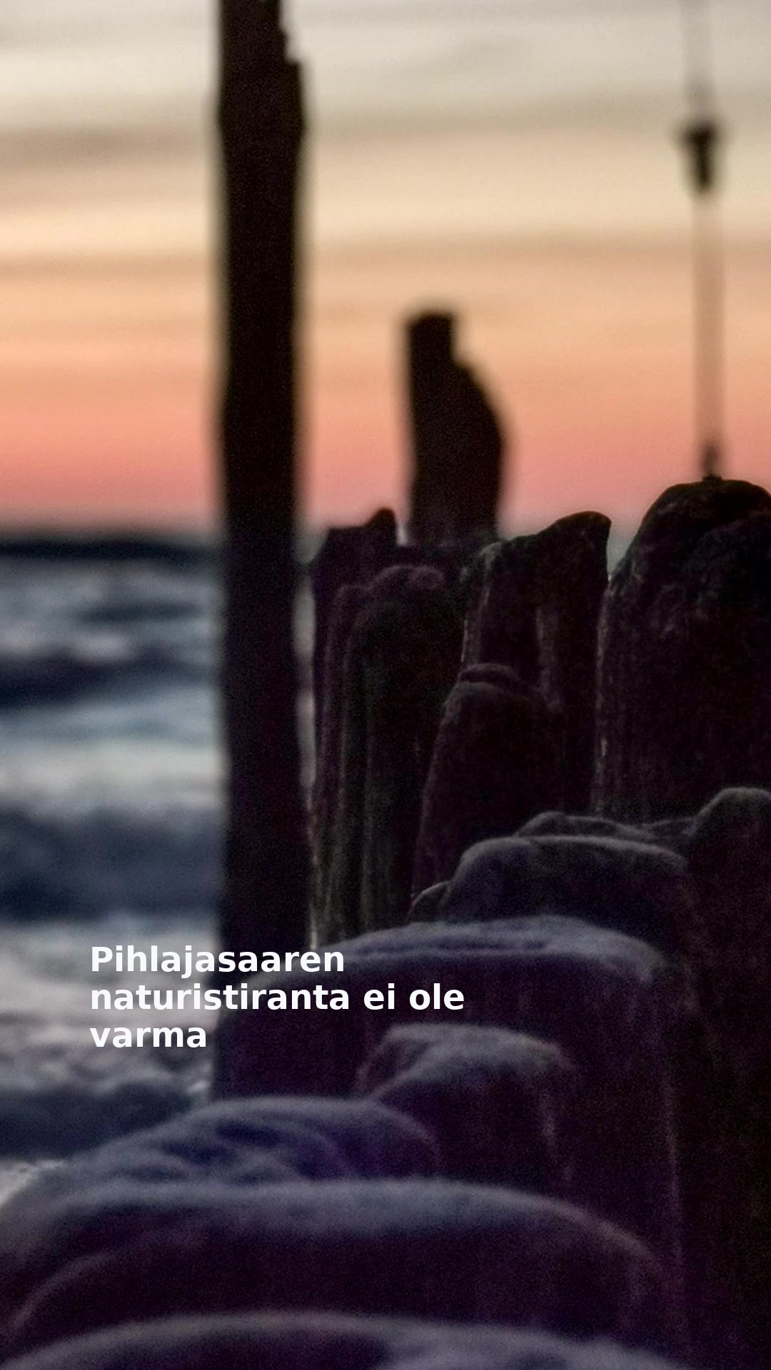 Pihlajasaaren naturistiranta ei ole varma