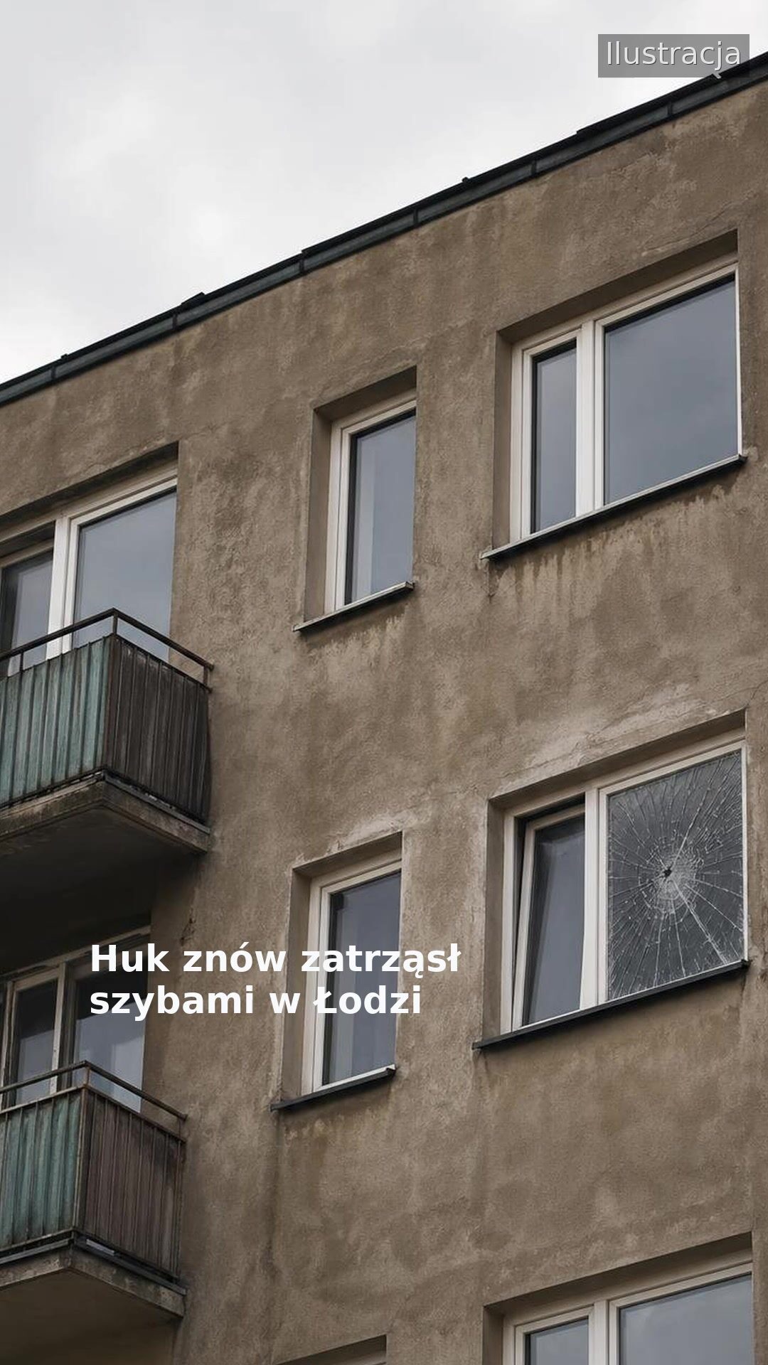 Huk znów zatrząsł szybami w Łodzi