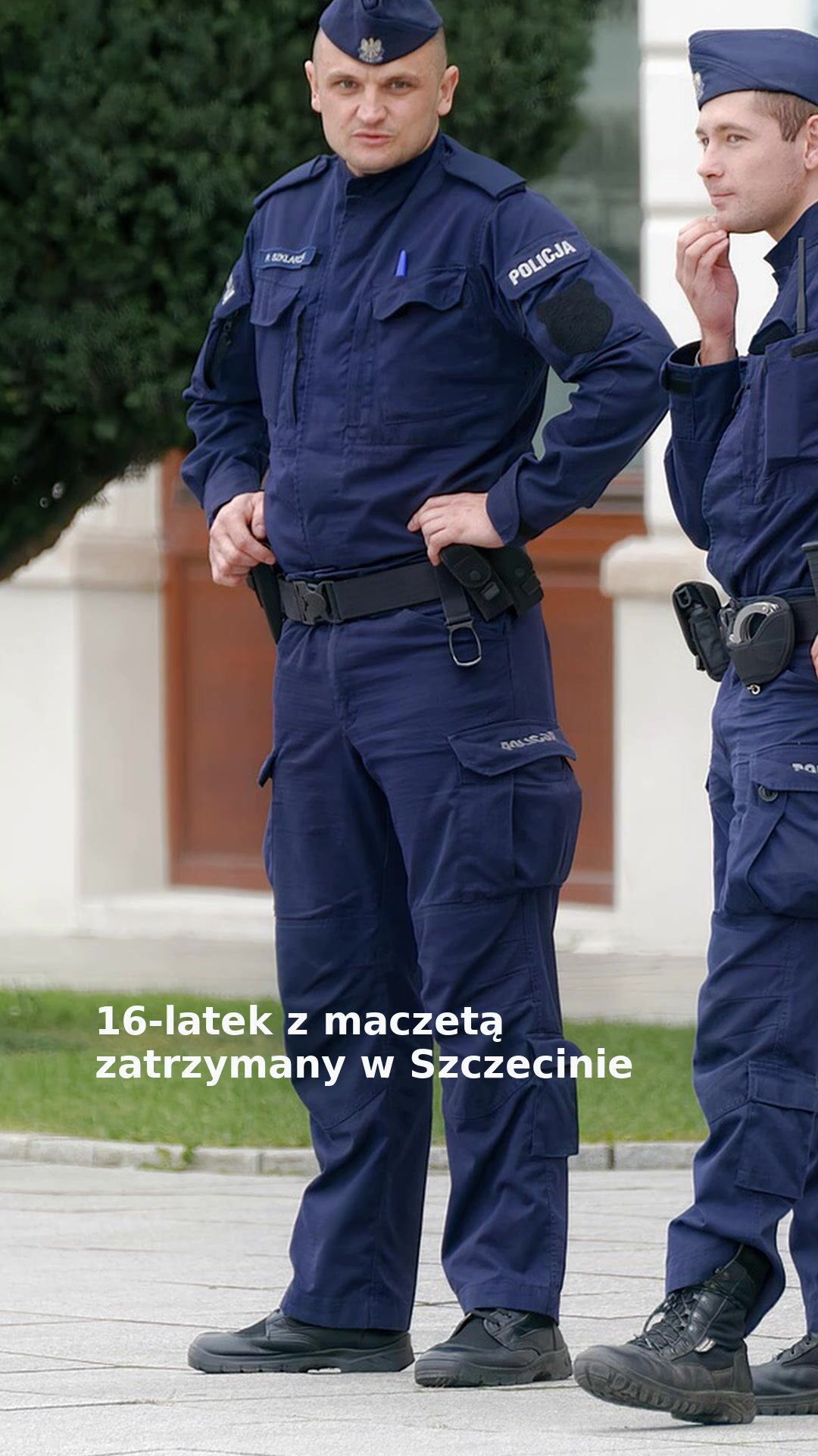 16-latek z maczetą zatrzymany w Szczecinie