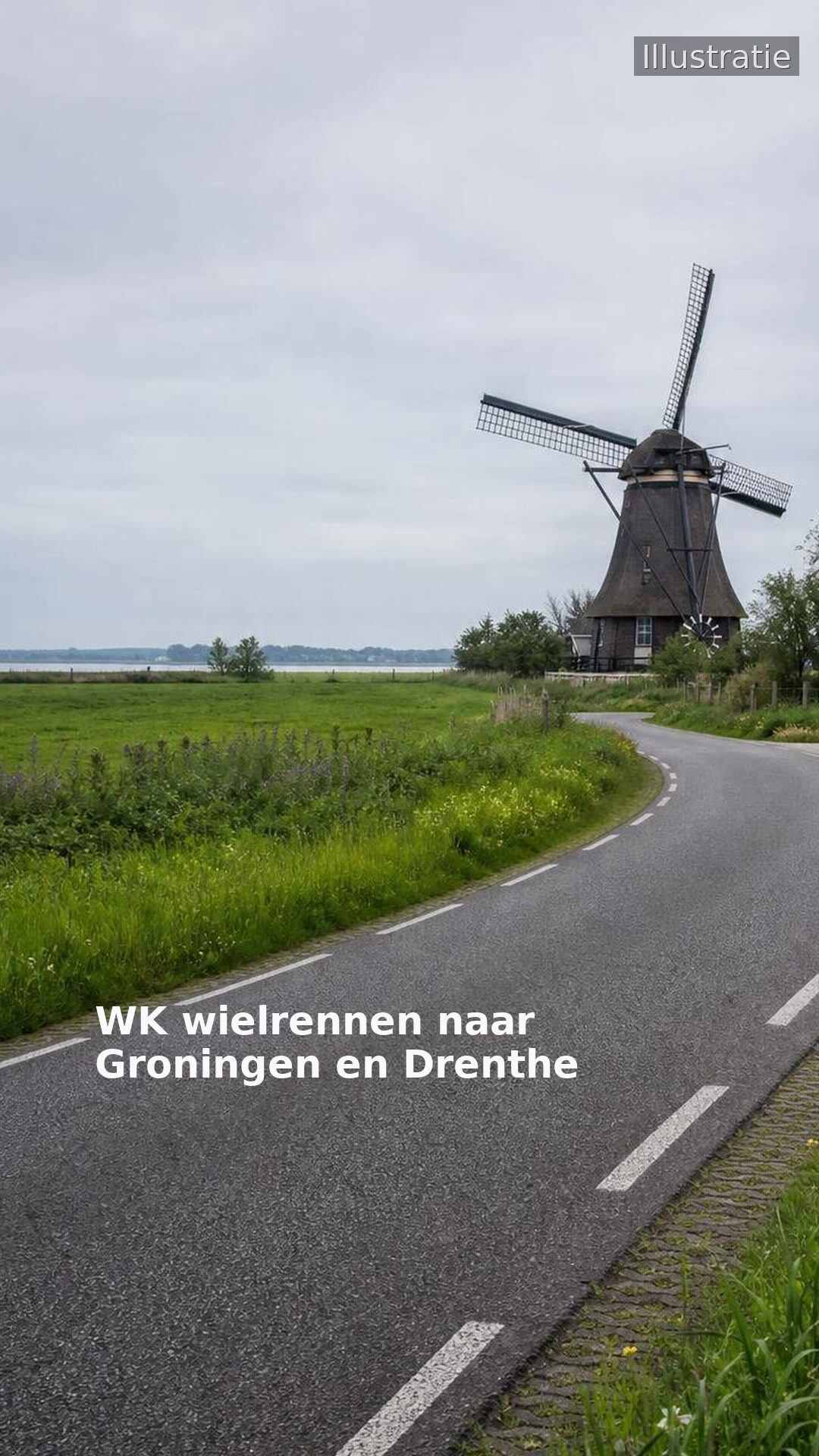 WK wielrennen naar Groningen en Drenthe