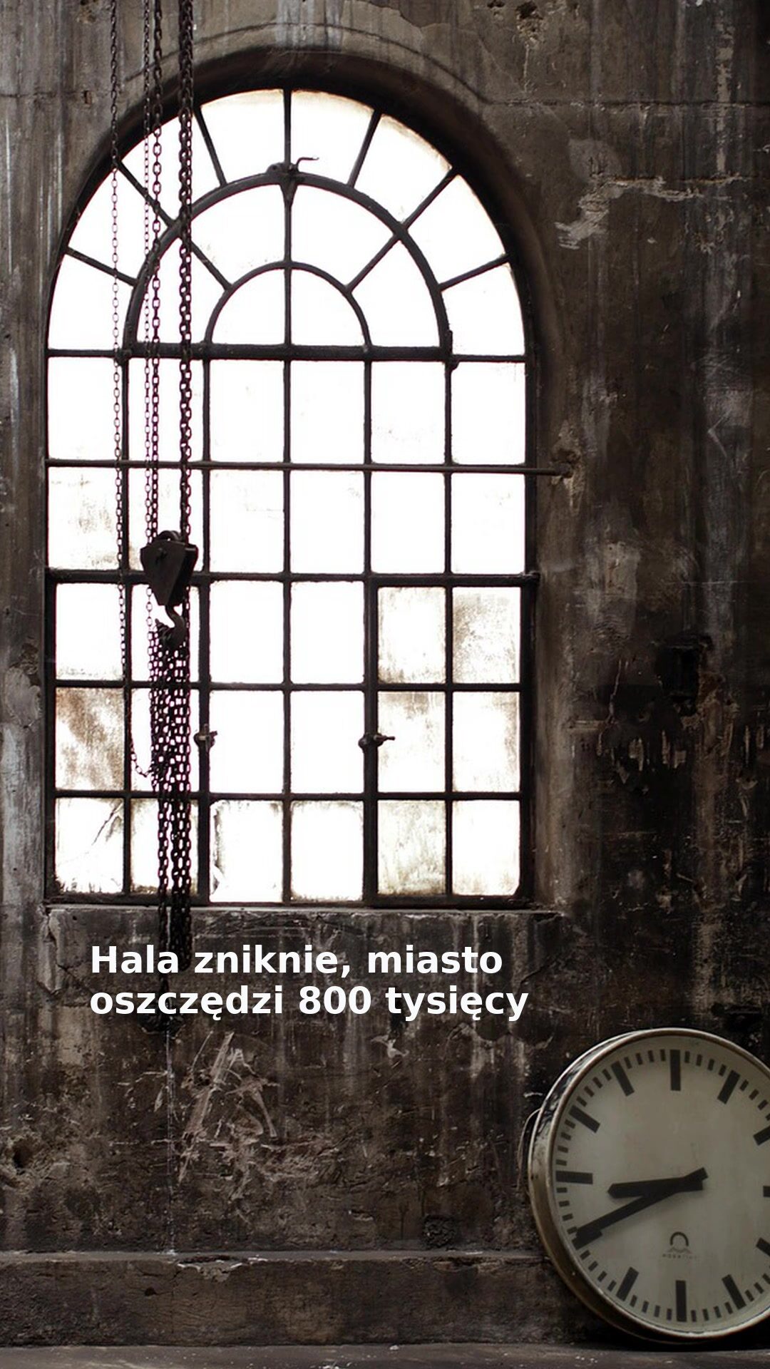 Hala zniknie, miasto oszczędzi 800 tysięcy