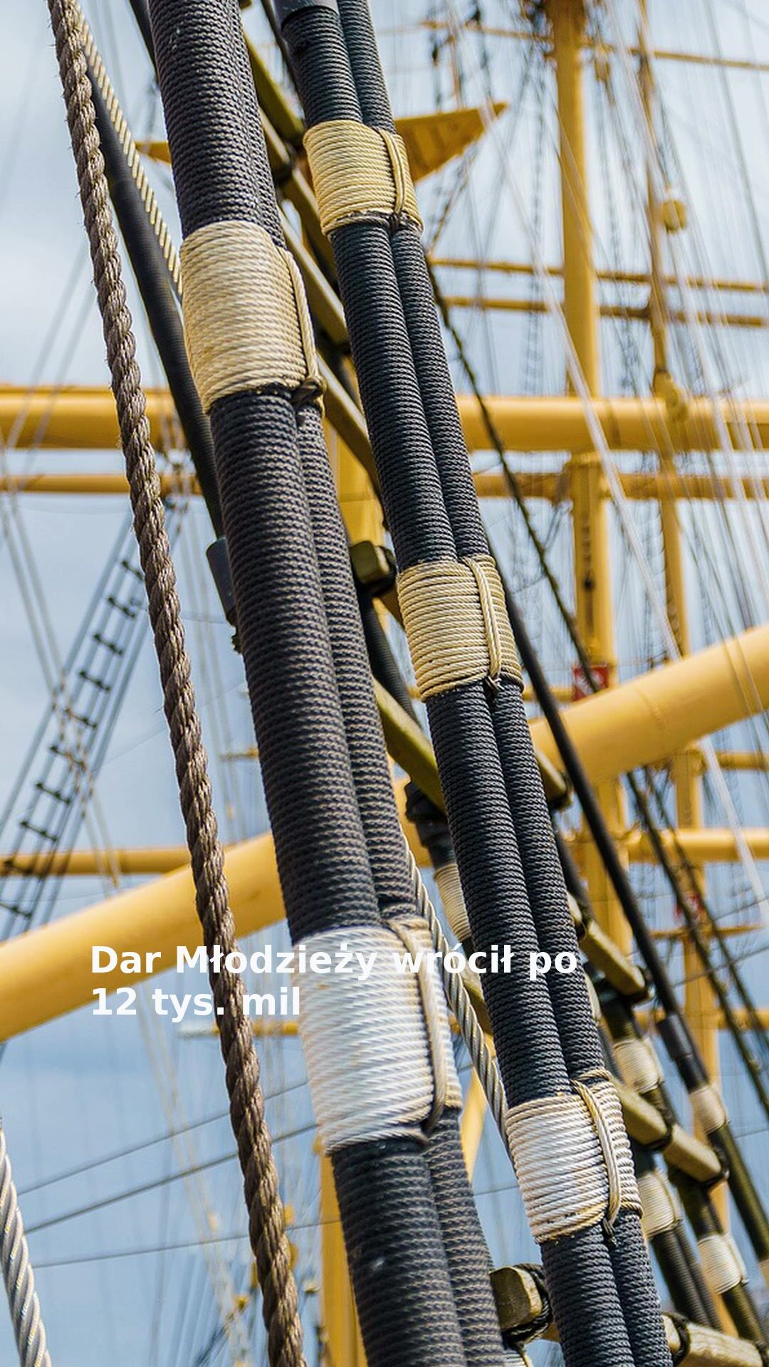 Dar Młodzieży wrócił po 12 tys. mil