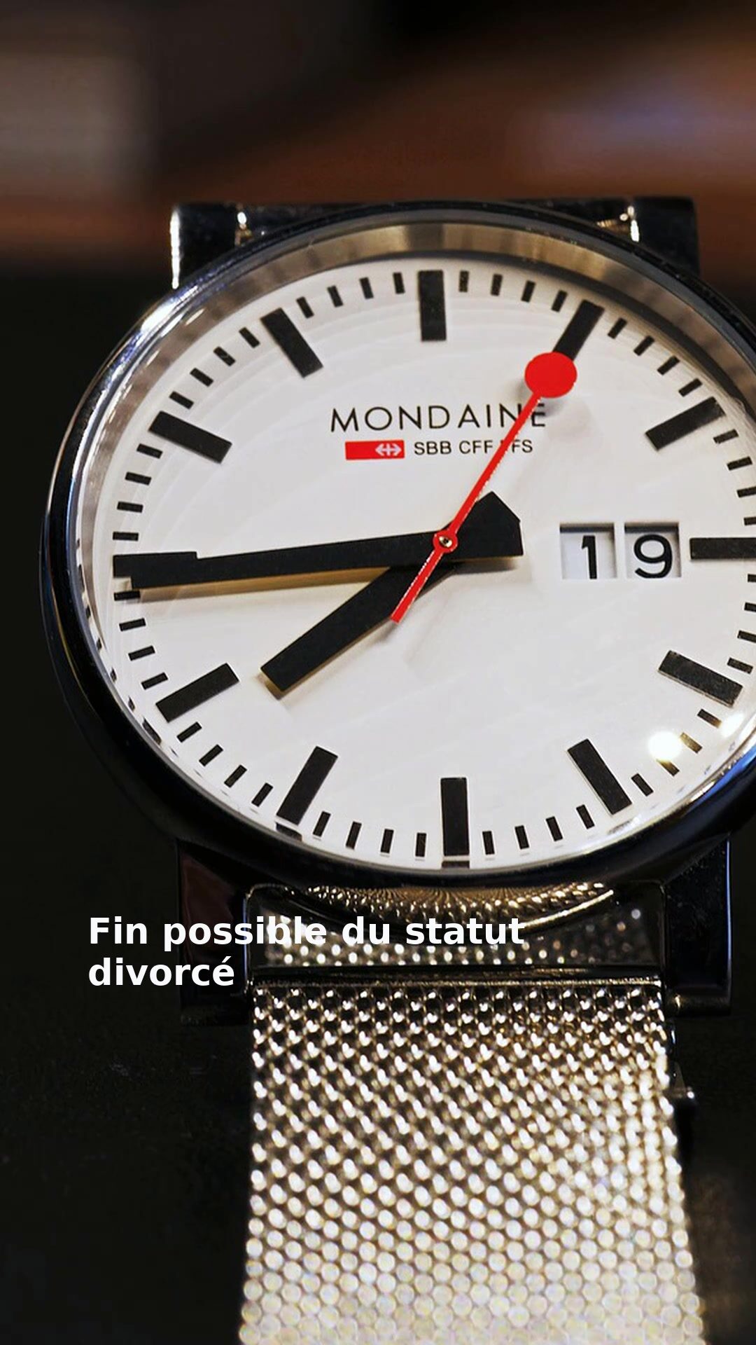 Fin possible du statut divorcé