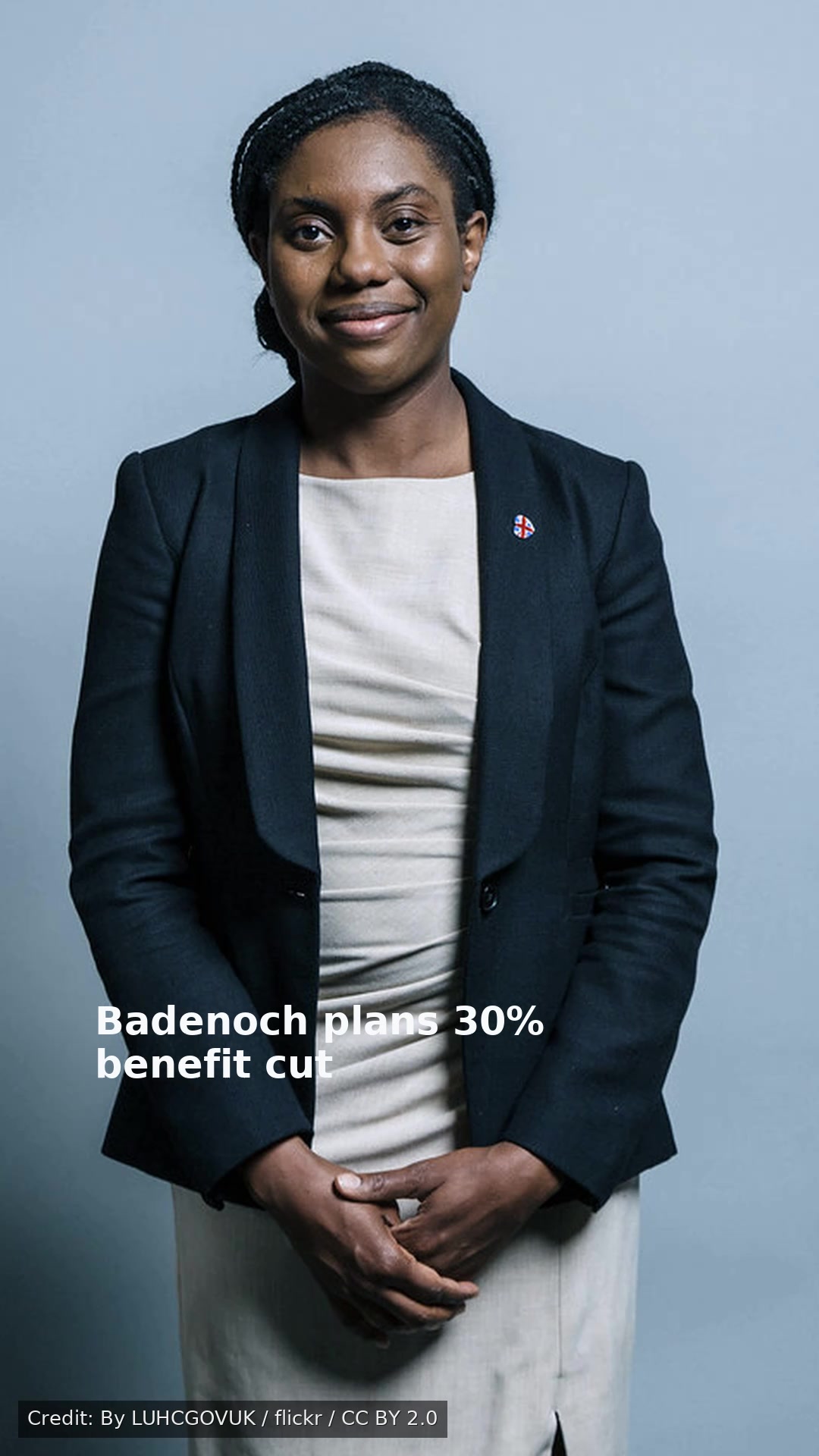 Badenoch plans 30% benefit cut