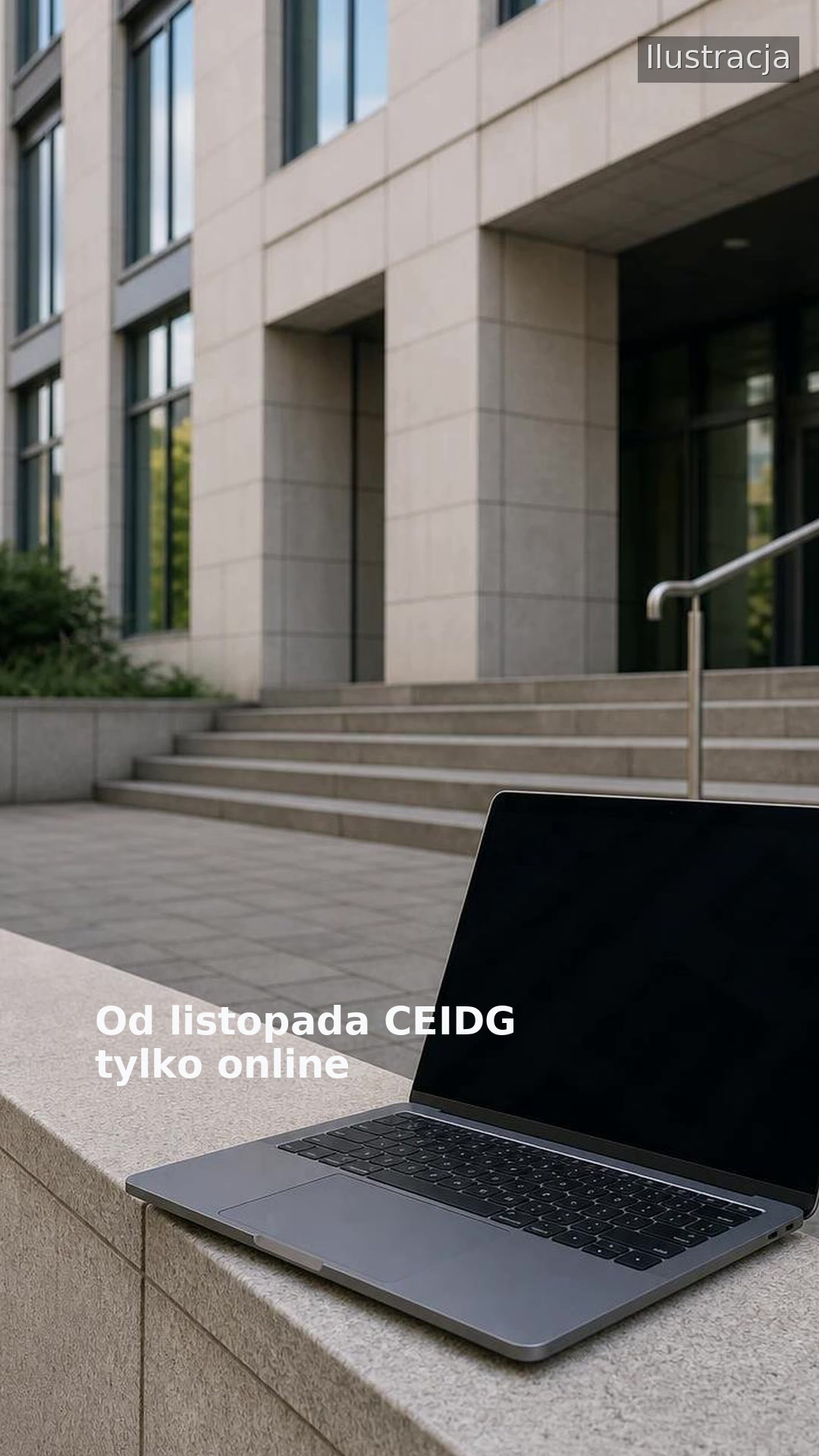 Od listopada CEIDG tylko online