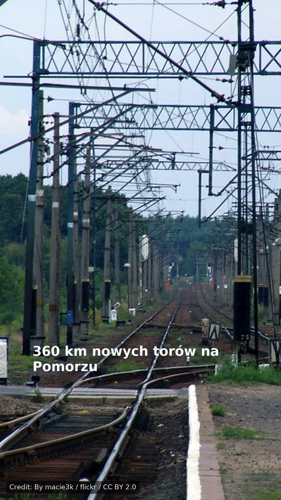 360 km nowych torów na Pomorzu