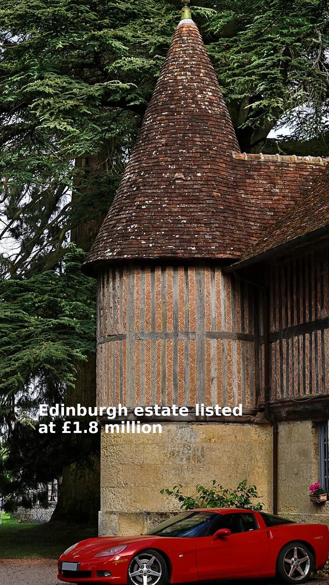 Edinburgh estate listed at £1.8 million