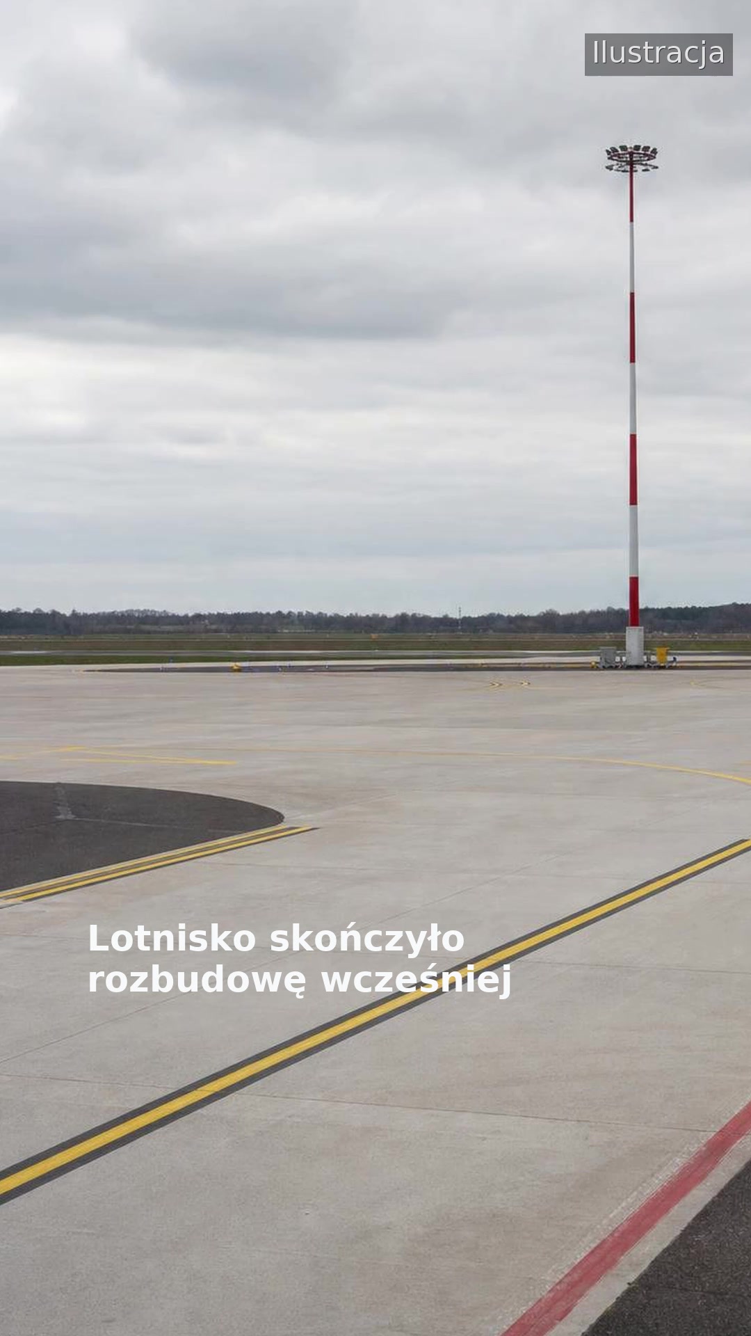 Lotnisko skończyło rozbudowę wcześniej