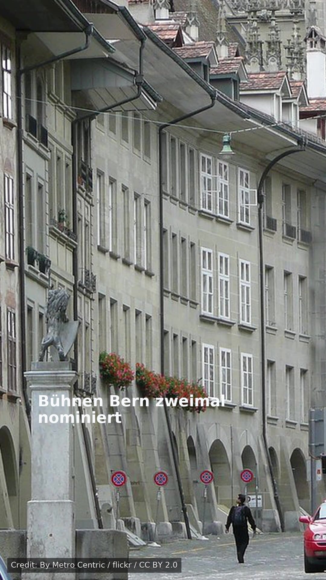Bühnen Bern zweimal nominiert