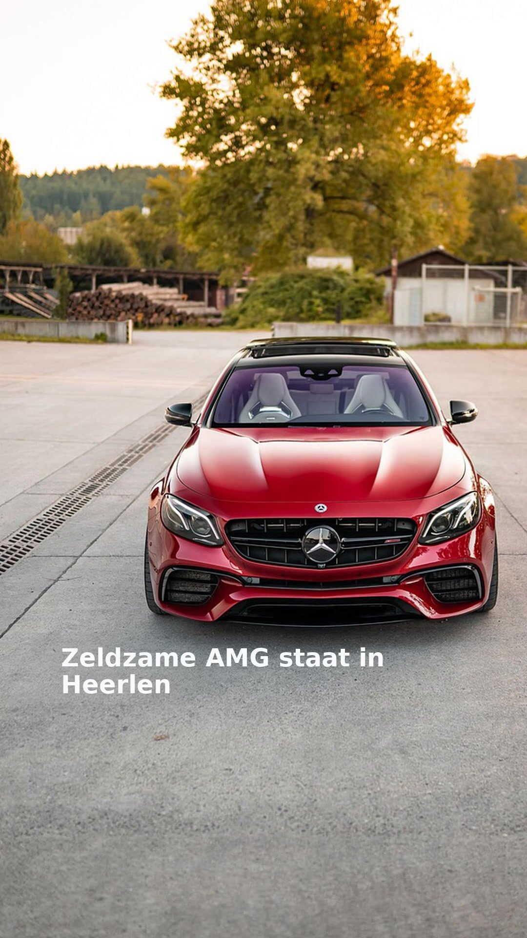 Zeldzame AMG staat in Heerlen