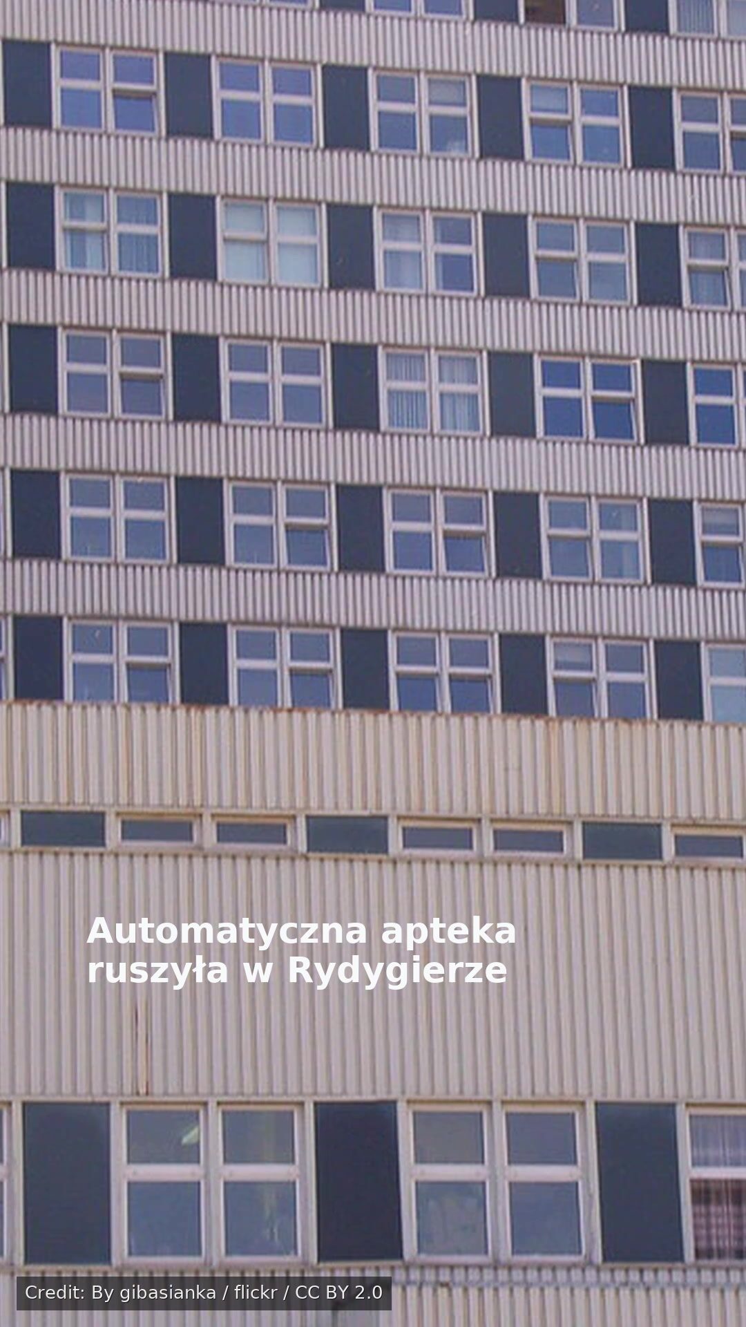 Automatyczna apteka ruszyła w Rydygierze