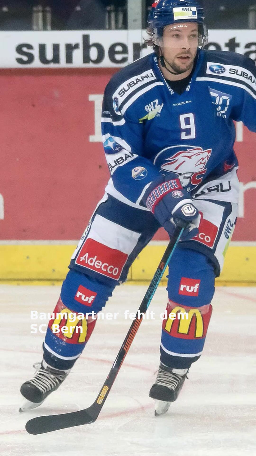 Baumgartner fehlt dem SC Bern