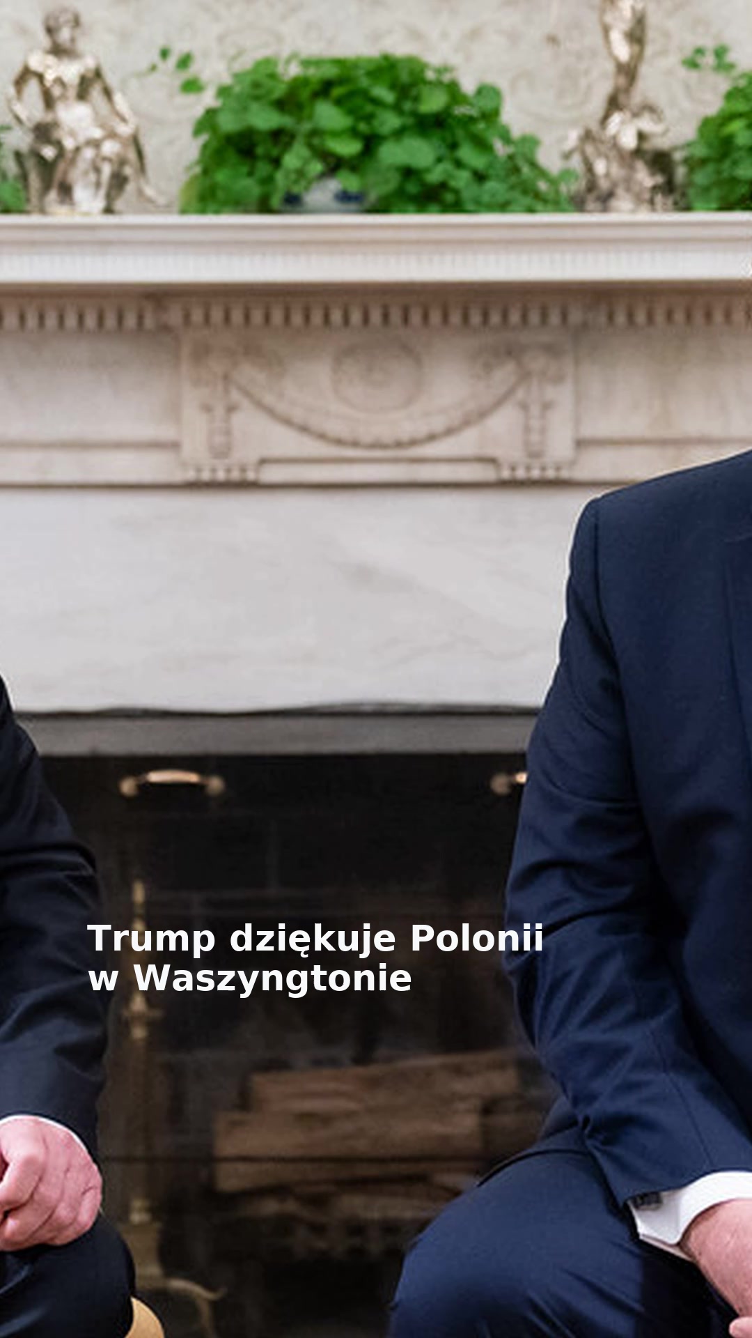 Trump dziękuje Polonii w Waszyngtonie