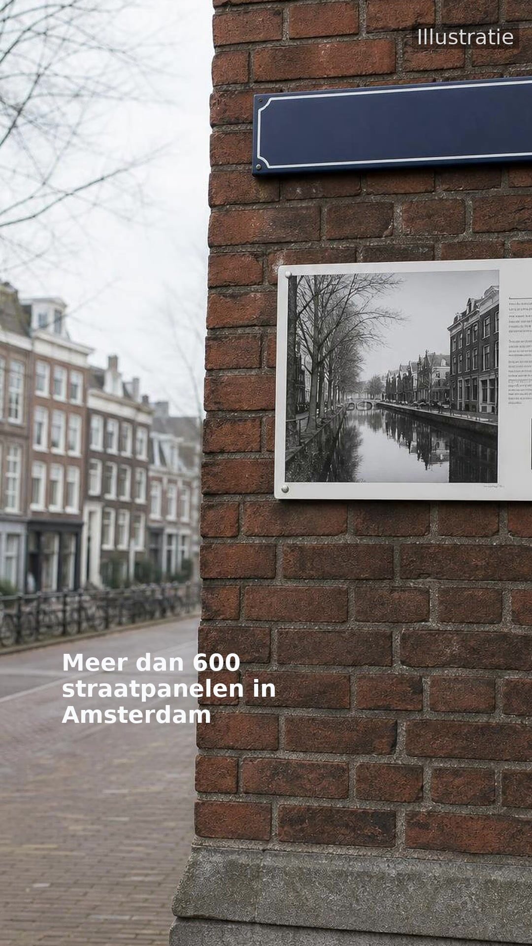 Meer dan 600 straatpanelen in Amsterdam