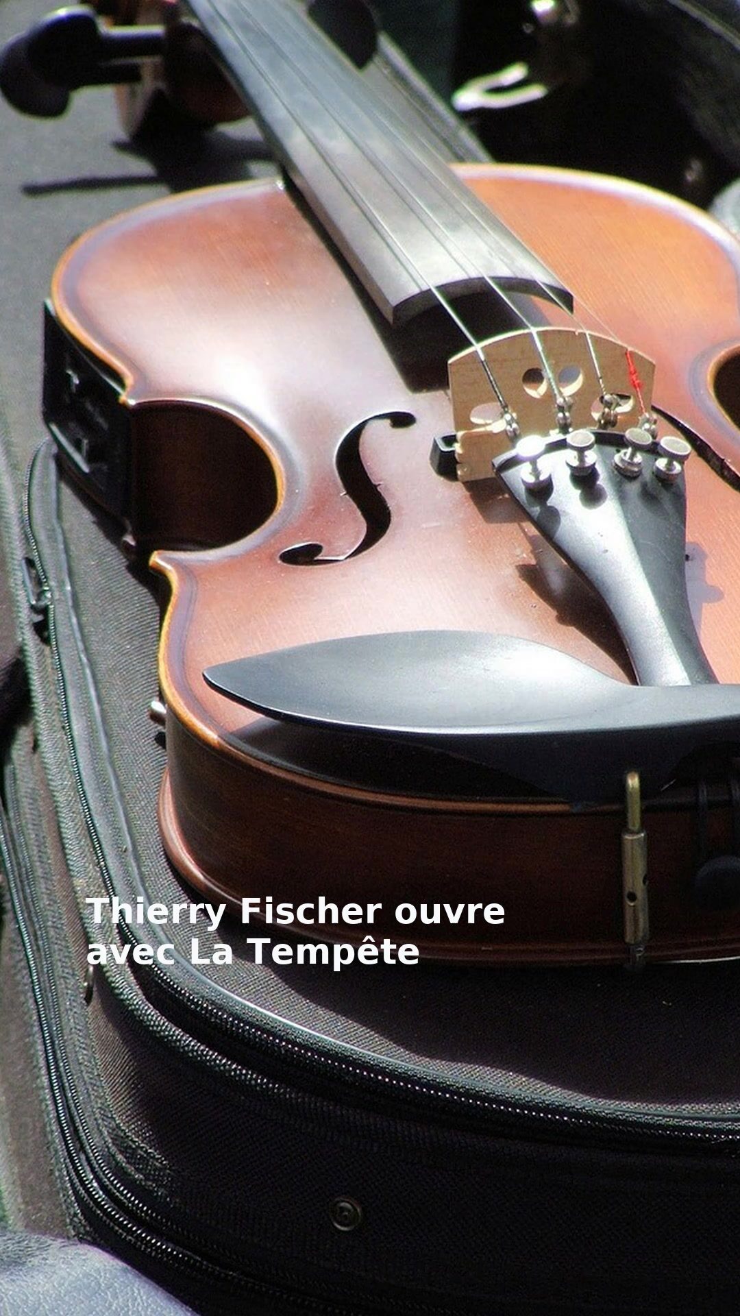 Thierry Fischer ouvre avec La Tempête