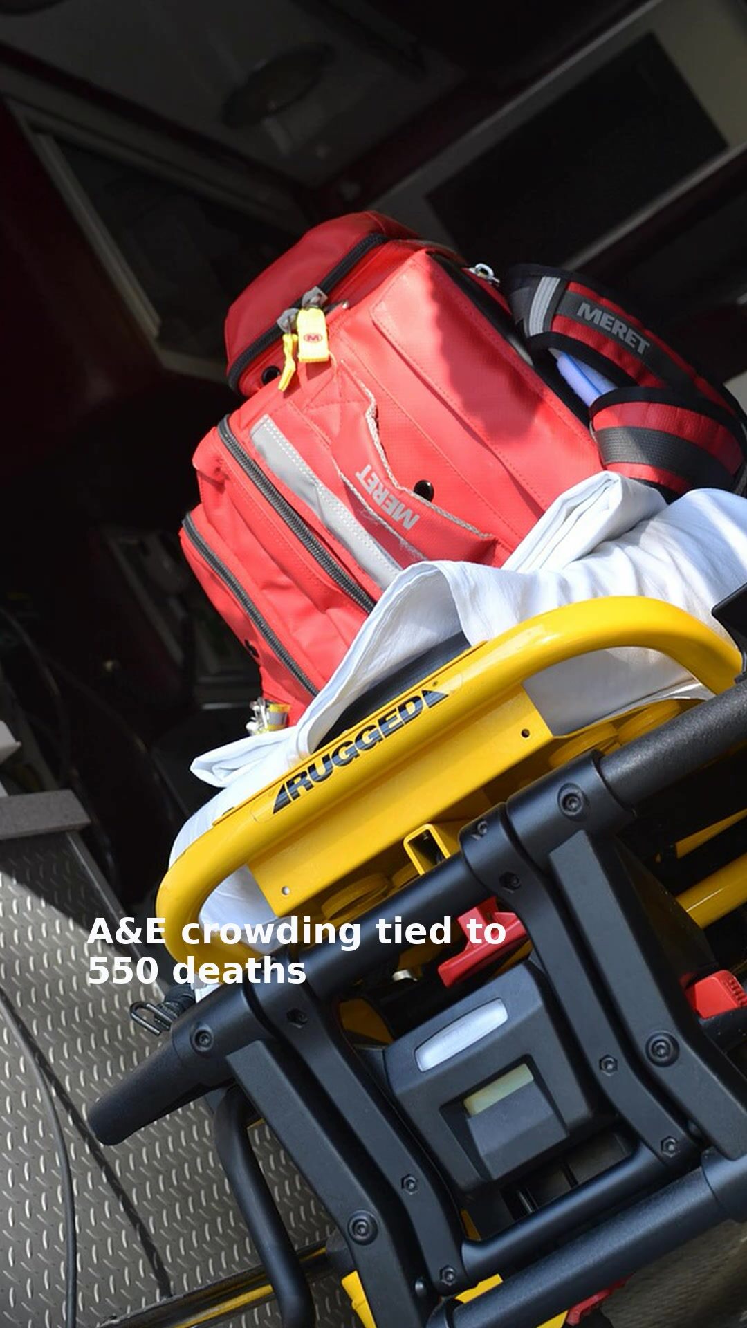 A&E crowding tied to 550 deaths