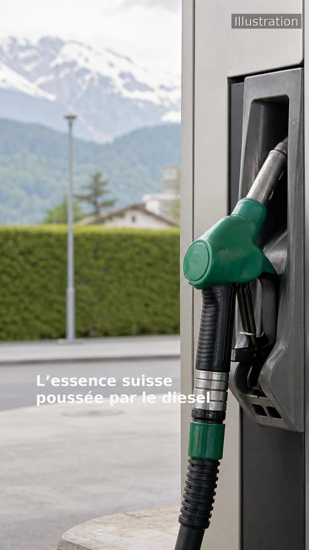 L’essence suisse poussée par le diesel